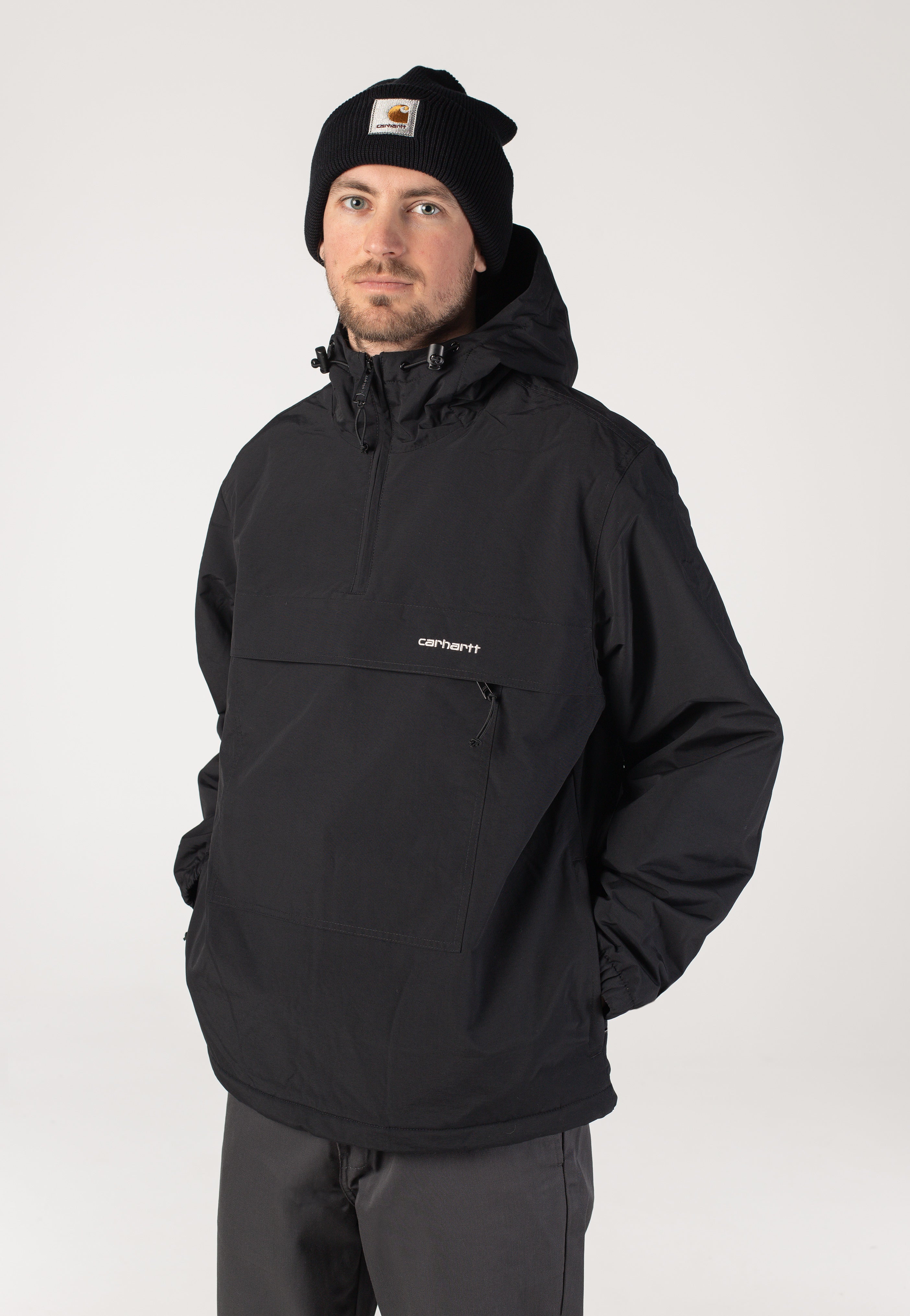 Carhartt WIP - Windbreaker Black/White - Jacket | Men-Image