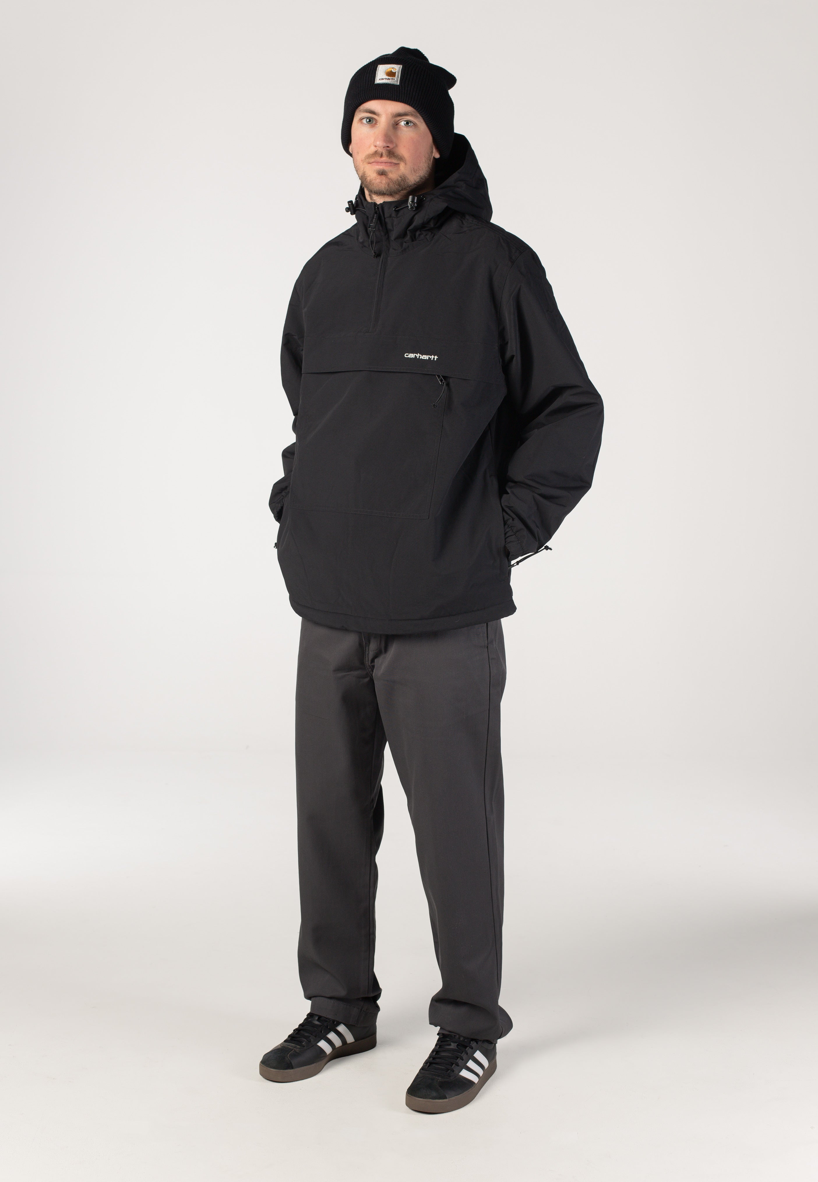 Carhartt WIP - Windbreaker Black/White - Jacket | Men-Image