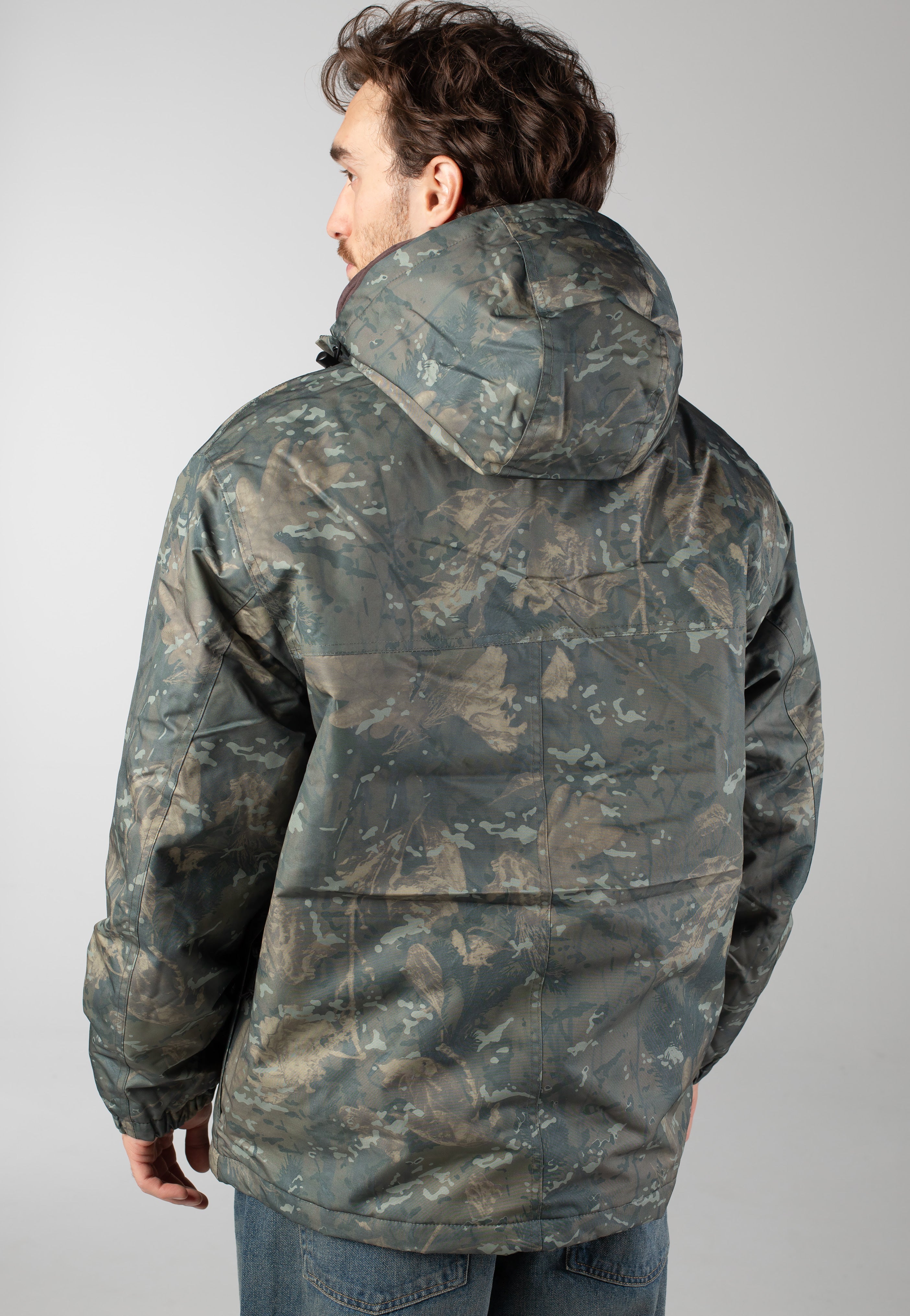 Carhartt WIP - Windbreaker Camo Combi/Green/Black - Jacket | Men-Image