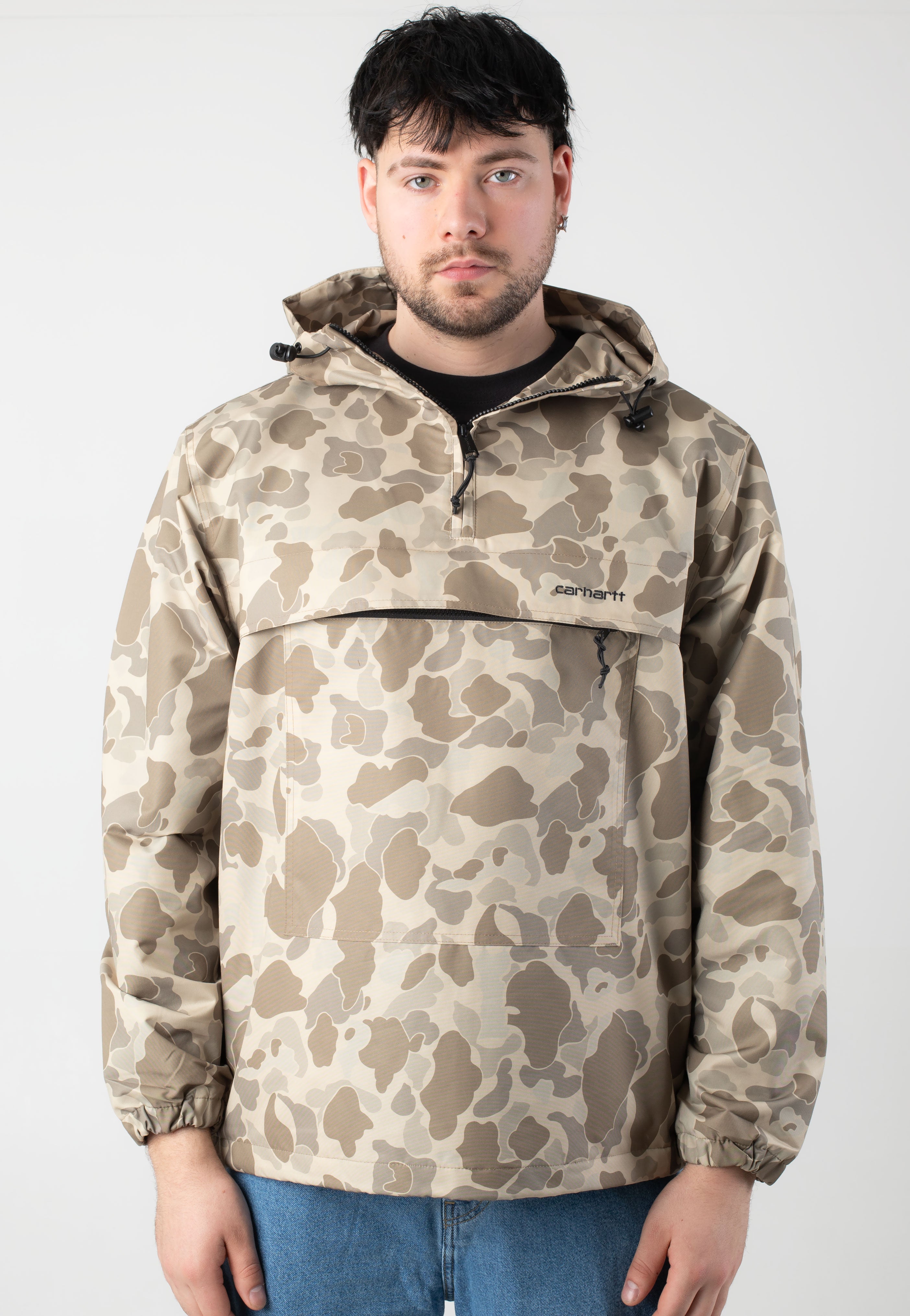 Carhartt WIP - Windbreaker Camo Duck/Desert/Black - Jacket | Men-Image