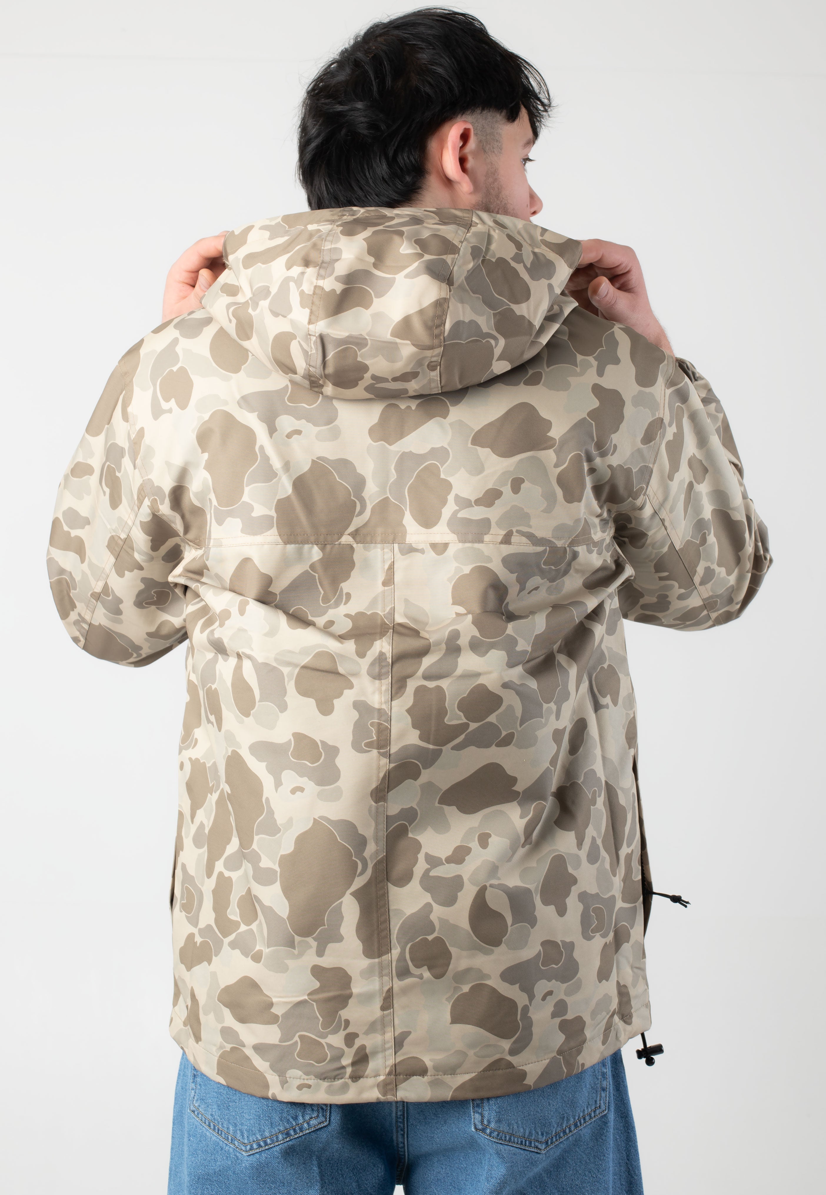 Carhartt WIP - Windbreaker Camo Duck/Desert/Black - Jacket | Men-Image