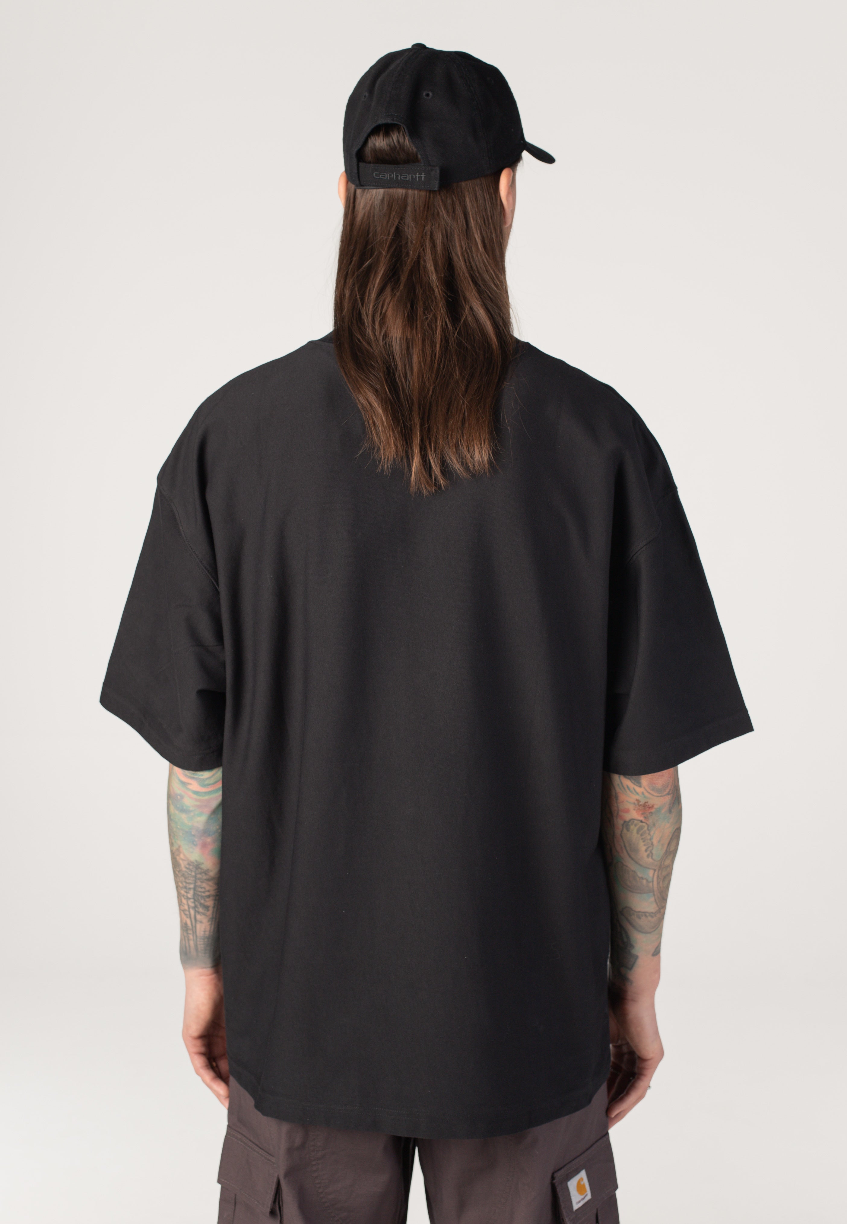 Carhartt WIP WIP Label Black - T-Shirt | Impericon