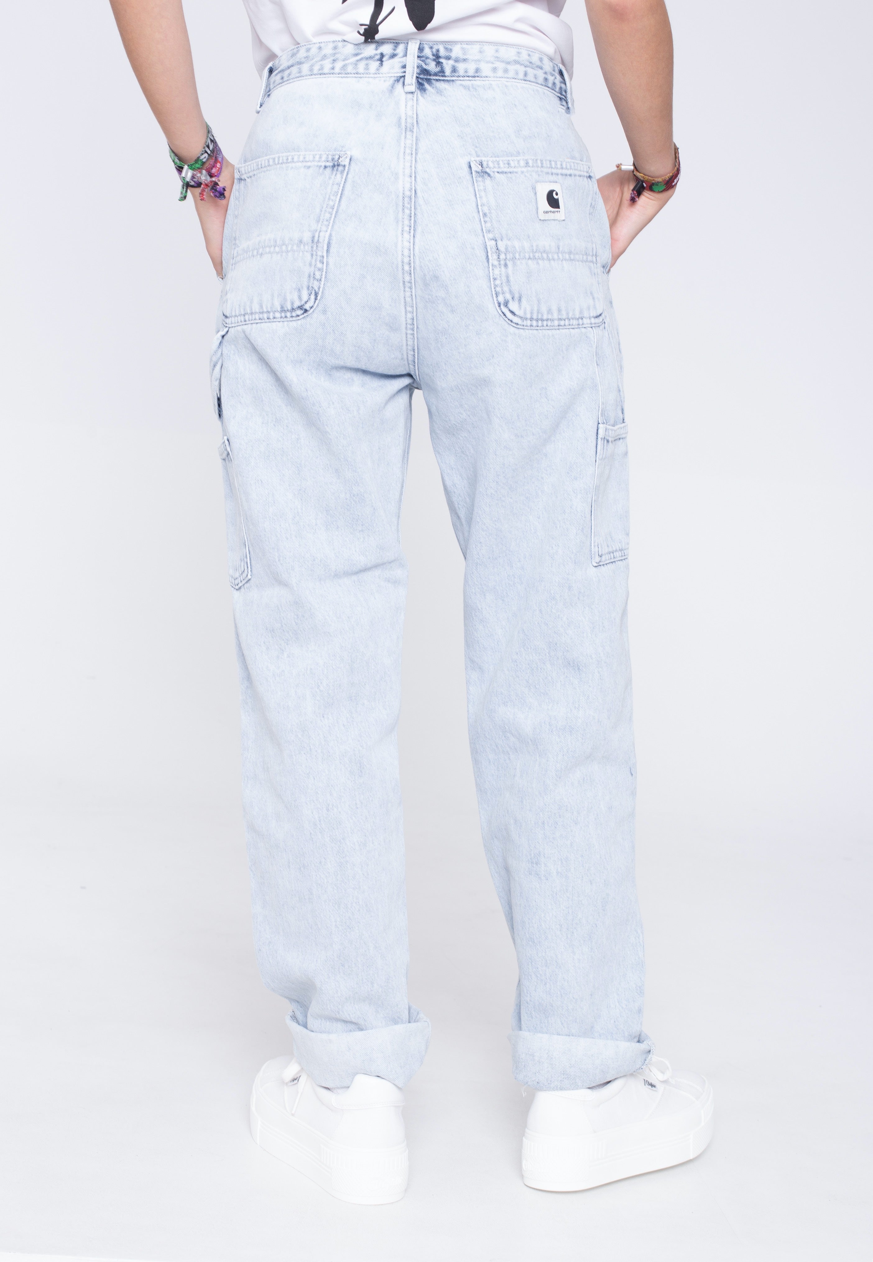 Carhartt WIP - W' Pierce Blue Sun Washed - Jeans | Women-Image