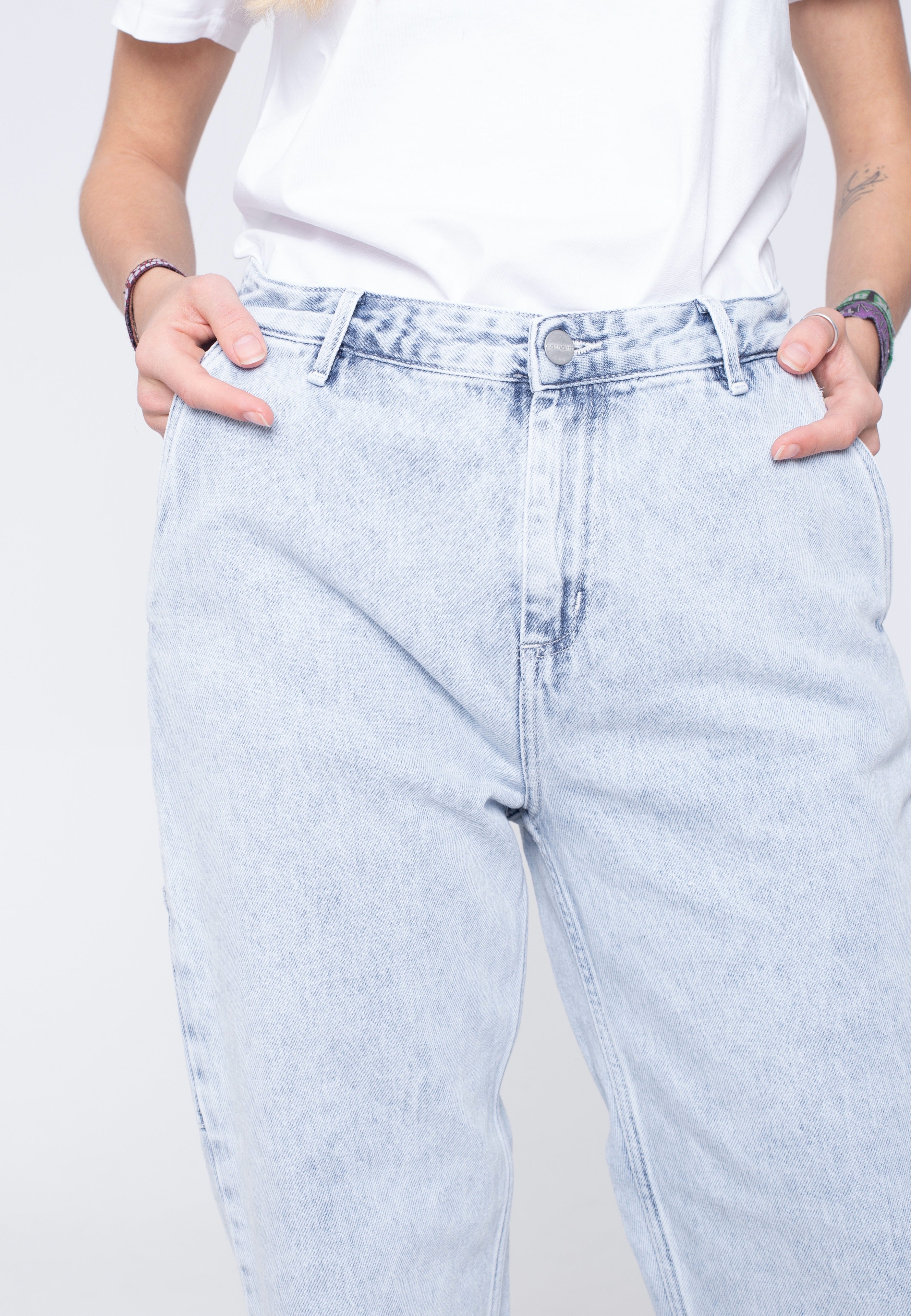 Carhartt WIP - W' Pierce Blue Sun Washed - Jeans | Women-Image