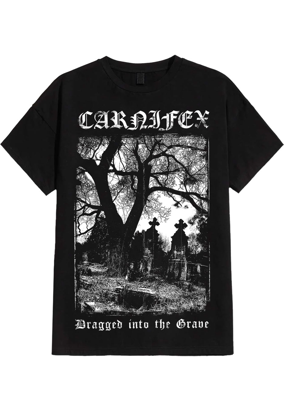 Carnifex Dragged Into The Grave T-Shirt | Neutral-Image