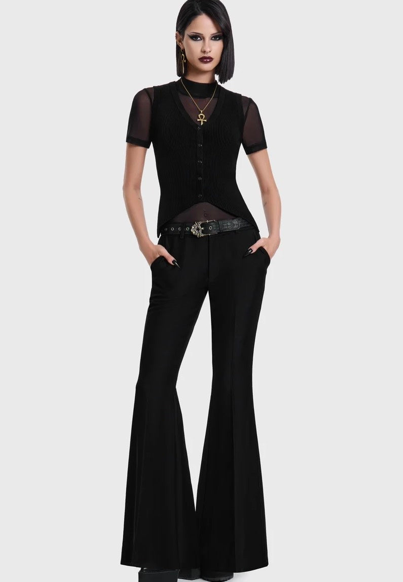 Killstar Cathedra Black Pasek | Women-Image