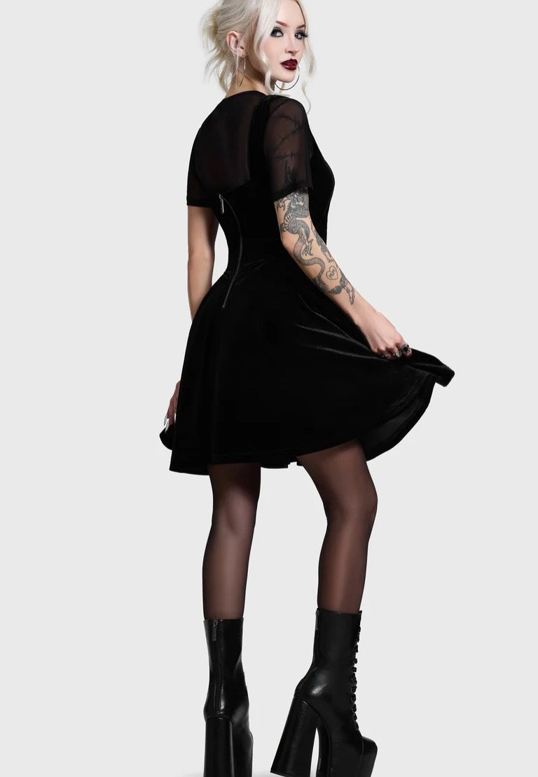 Killstar Cathedra Corset Mini Multi Sukienka | Women-Image