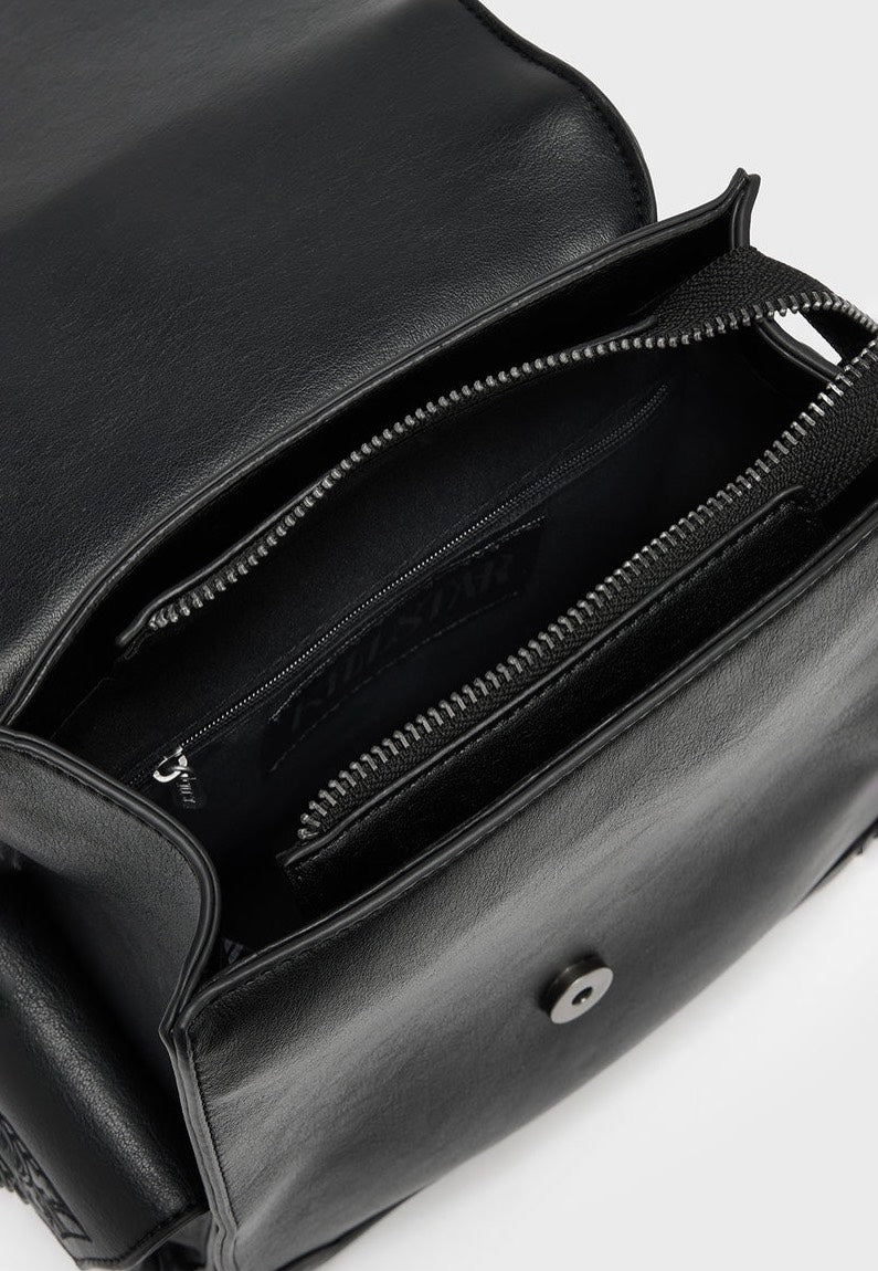 Killstar Cathedra Embroidered Black Backpack | Women-Image