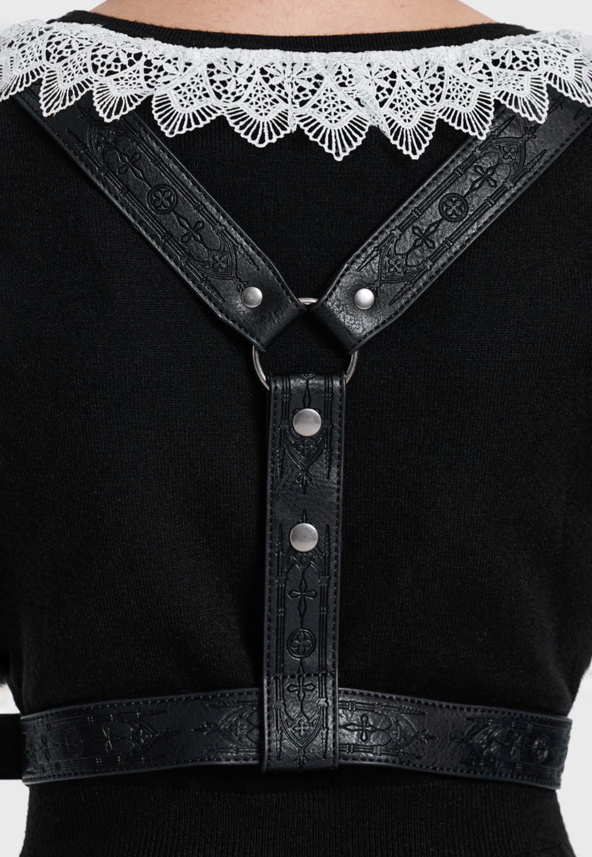Killstar Cathedra Black Harness | Women-Image