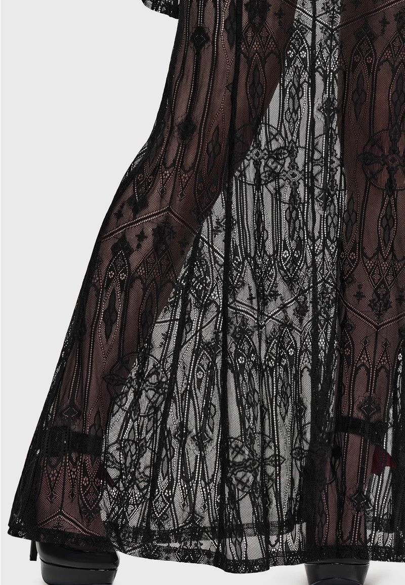 Killstar Cathedra Maxi Black Vestido | Women-Image