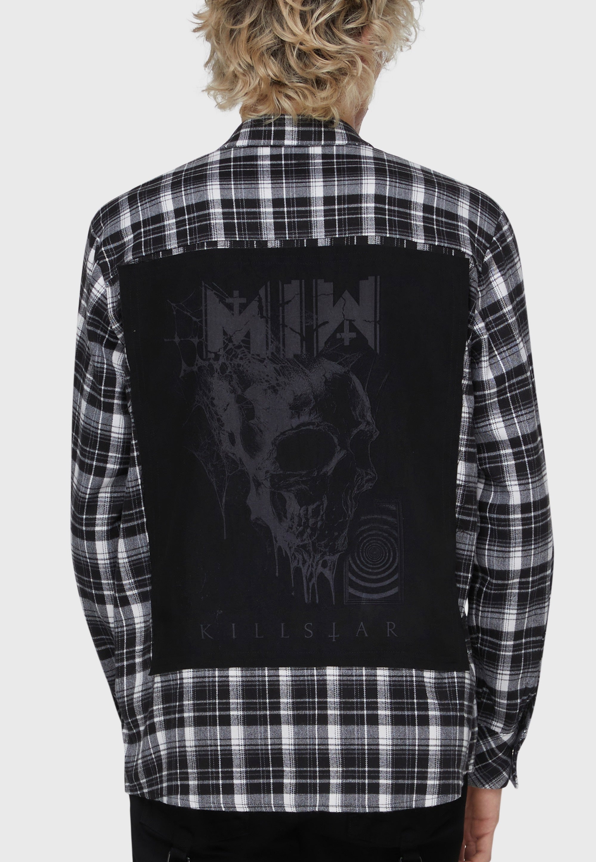 Killstar x Motionless In White - Cause Of Death Grey - Shirt | Men-Image