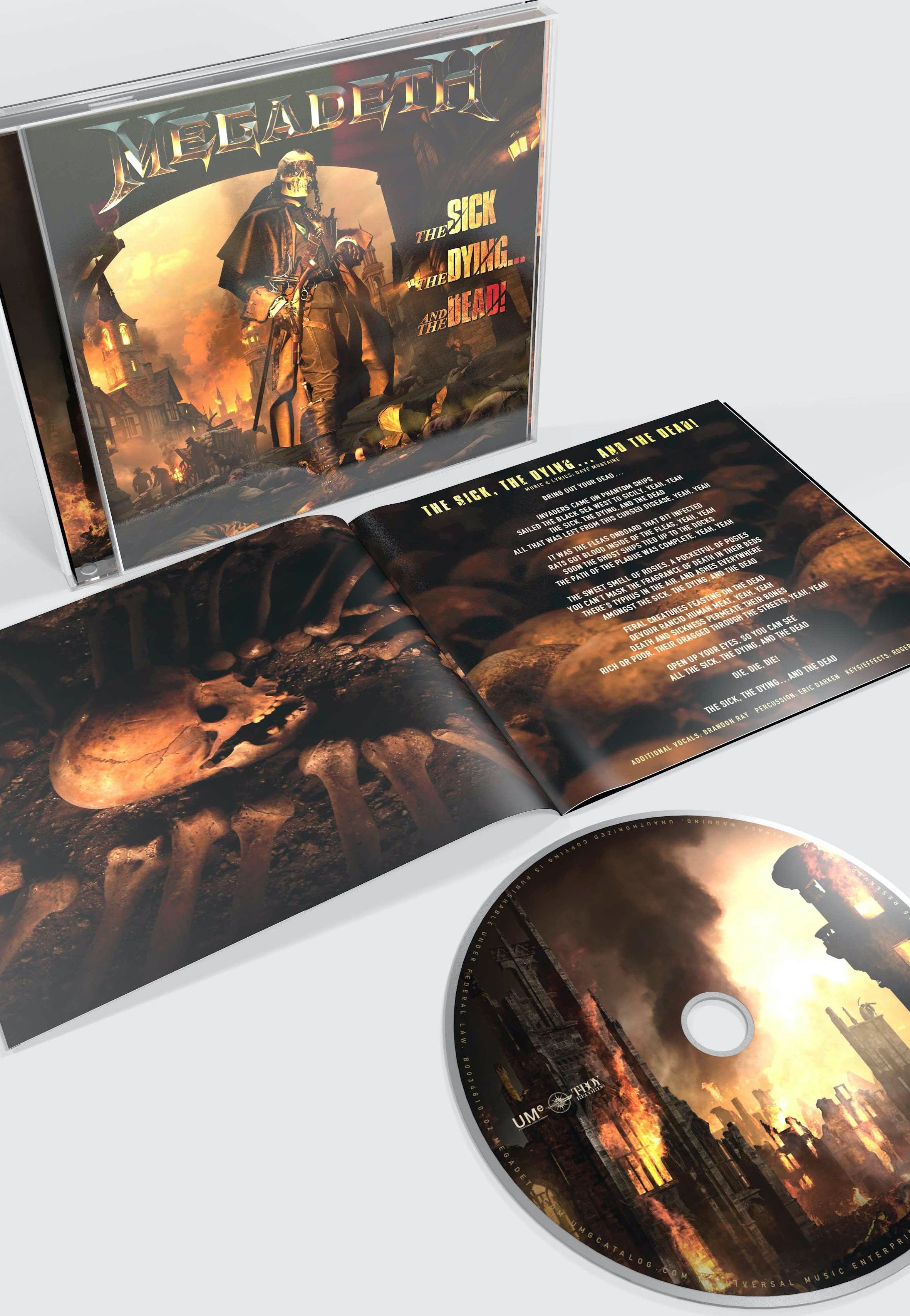 Megadeth - The Sick, The Dying...And The Dead! - CD | Neutral-Image