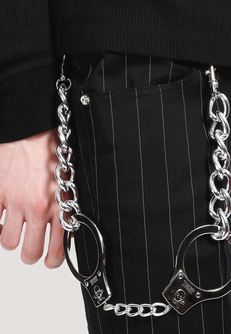 Tripp NYC - Handcuff Chain Silver - Keychain | Neutral-Image