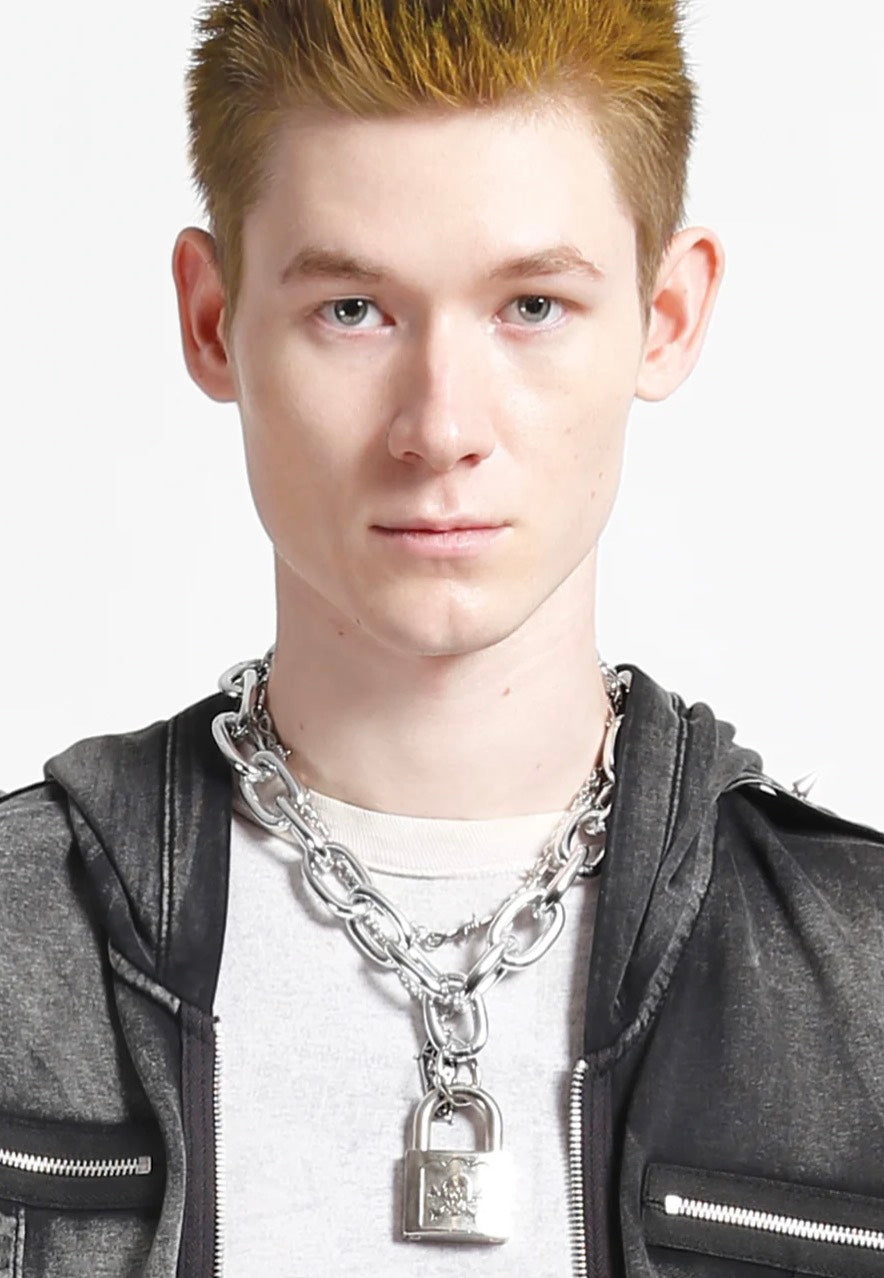 Tripp NYC - Tripp NYC Name Plate Chain Silver - Keychain | Neutral-Image