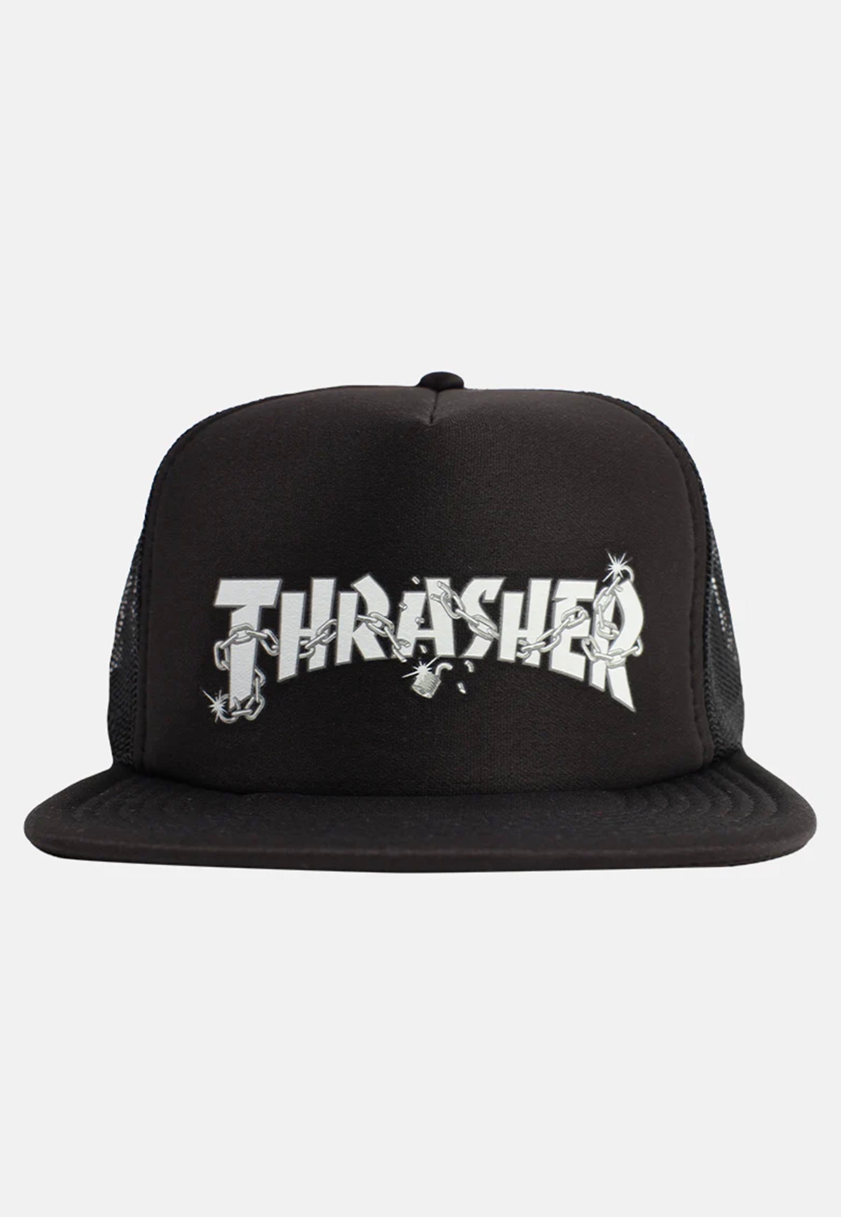 Thrasher - Chains By Daniel Shepard Black - Cap | Neutral-Image