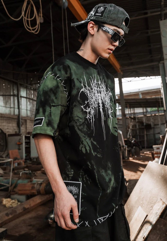 Stay Cold Apparel - Chamber Of Chaos Heavy Oversized Mentol - T-Shirt | Men-Image