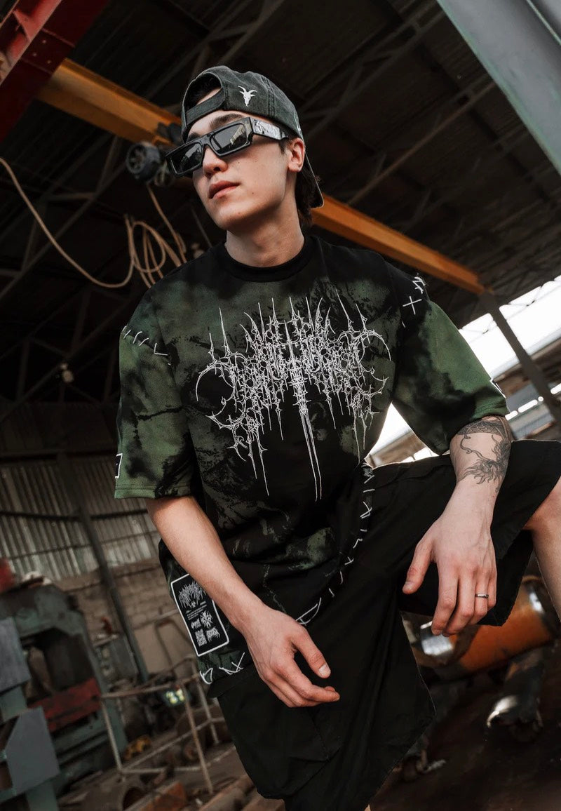 Stay Cold Apparel - Chamber Of Chaos Heavy Oversized Mentol - T-Shirt | Men-Image