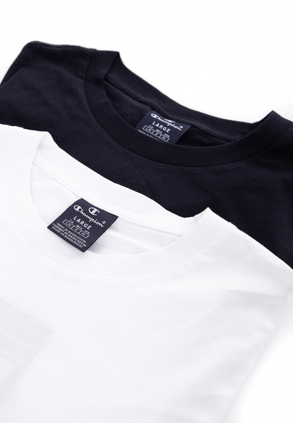 Champion - 2 Pack Crew-Neck WHT/NNY - T-Shirt | Men-Image
