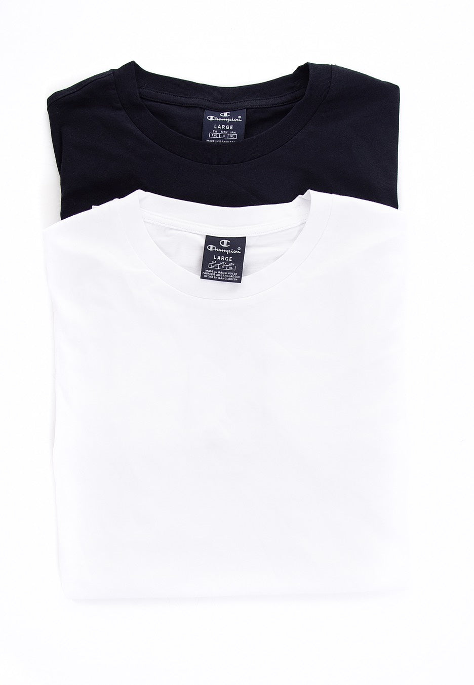 Champion - 2 Pack Crew-Neck WHT/NNY - T-Shirt | Men-Image