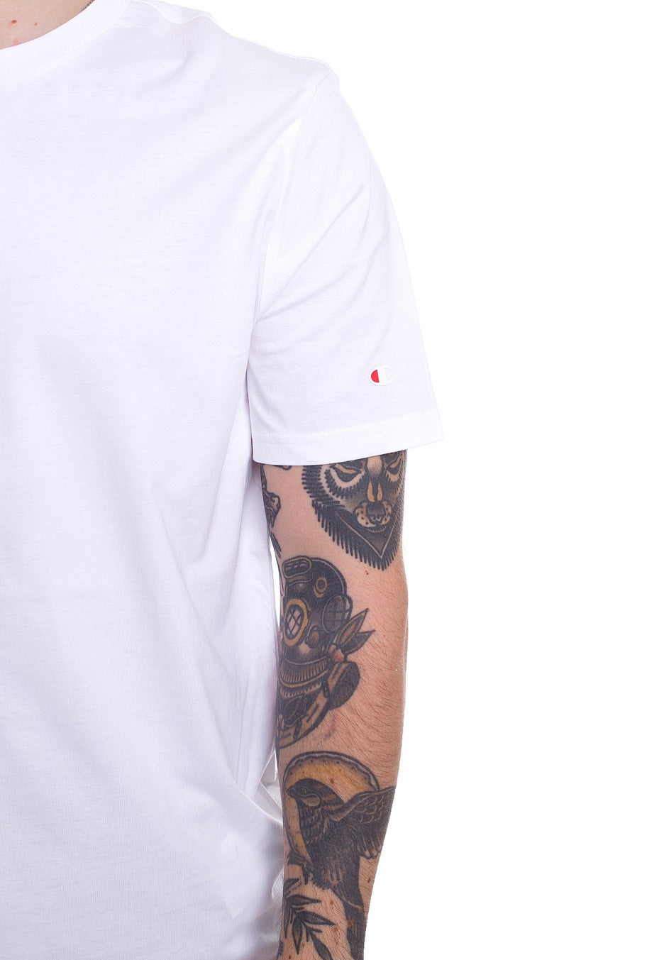 Champion - 2 Pack Crew-Neck WHT/NNY - T-Shirt | Men-Image
