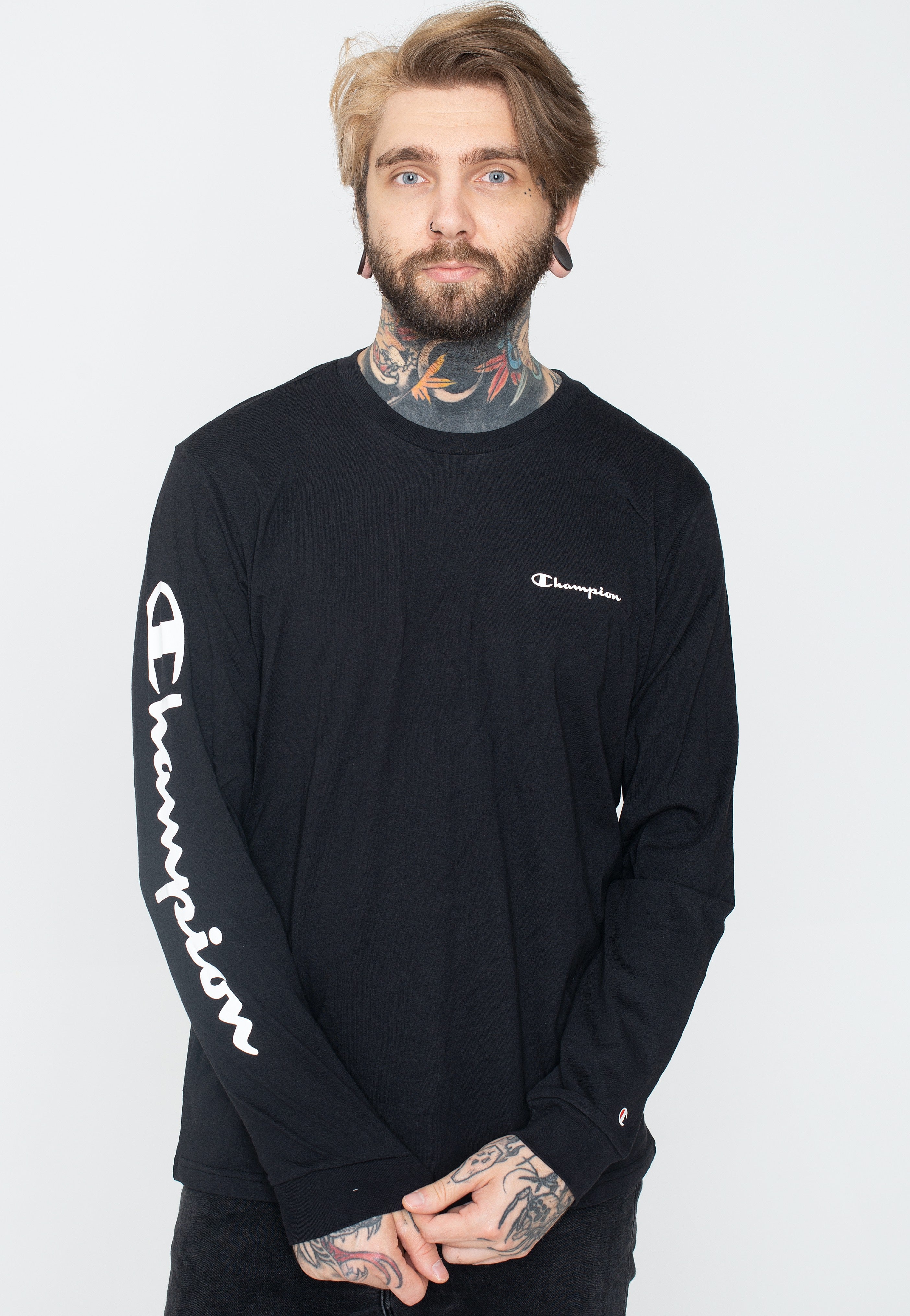 Champion - Crewneck Black Beauty - Longsleeve | Men-Image