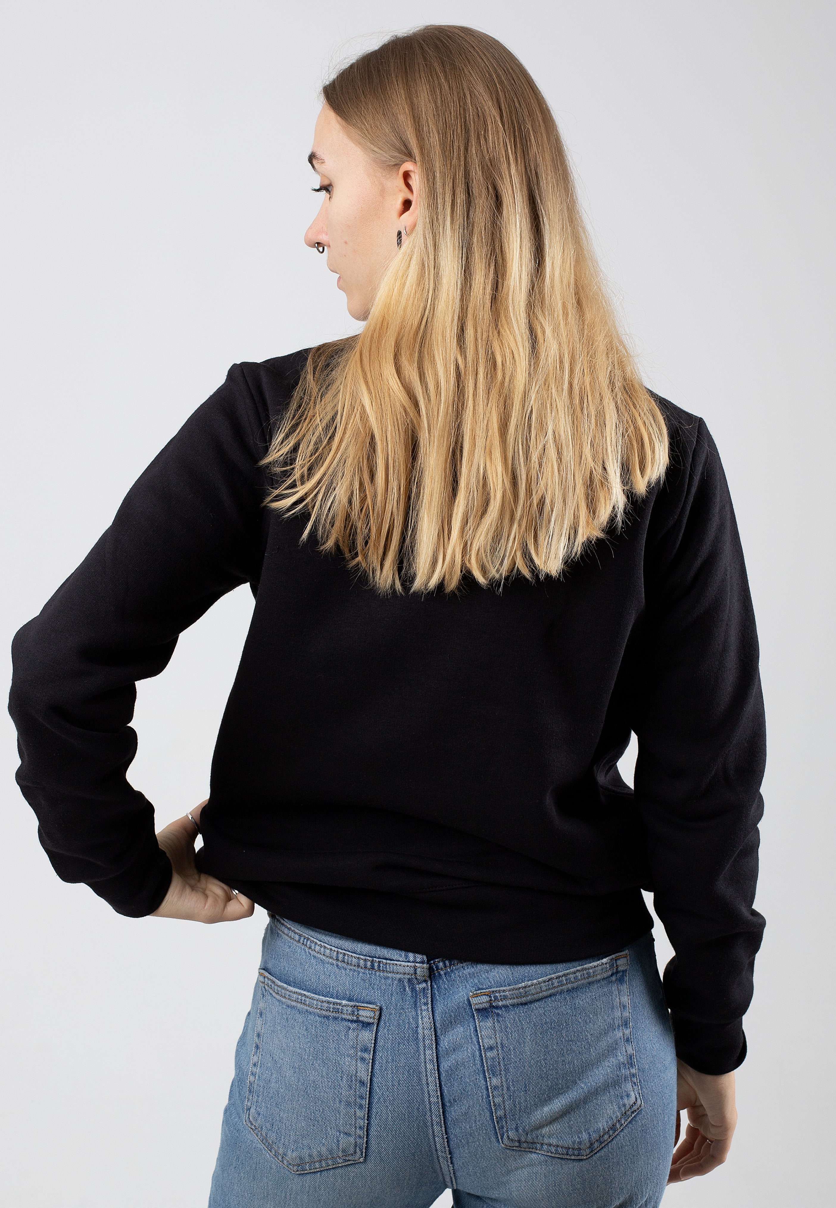 Champion - Crewneck Black Beauty - Sweater | Women-Image