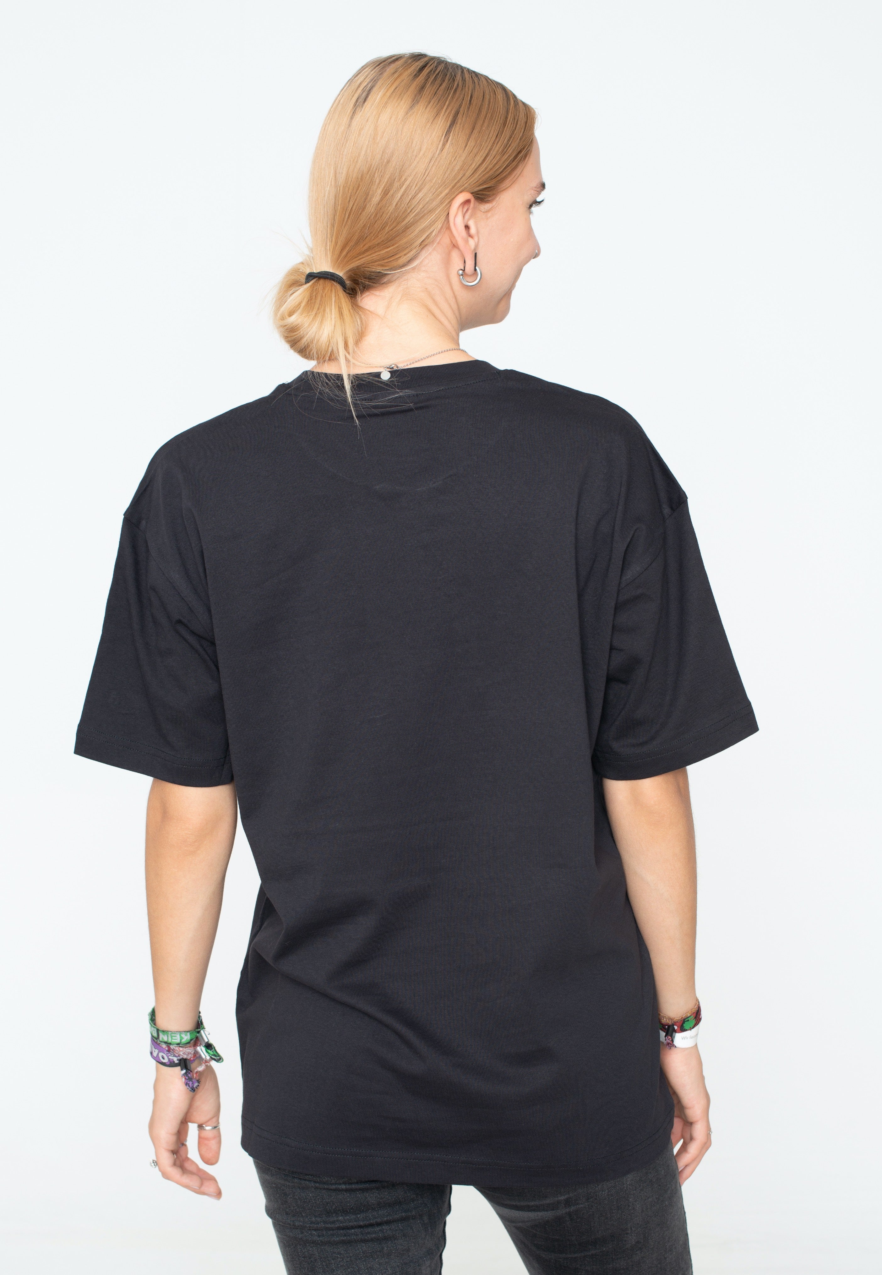 Champion x Stranger Things - Crewneck Black Beauty - T-Shirt | Women-Image