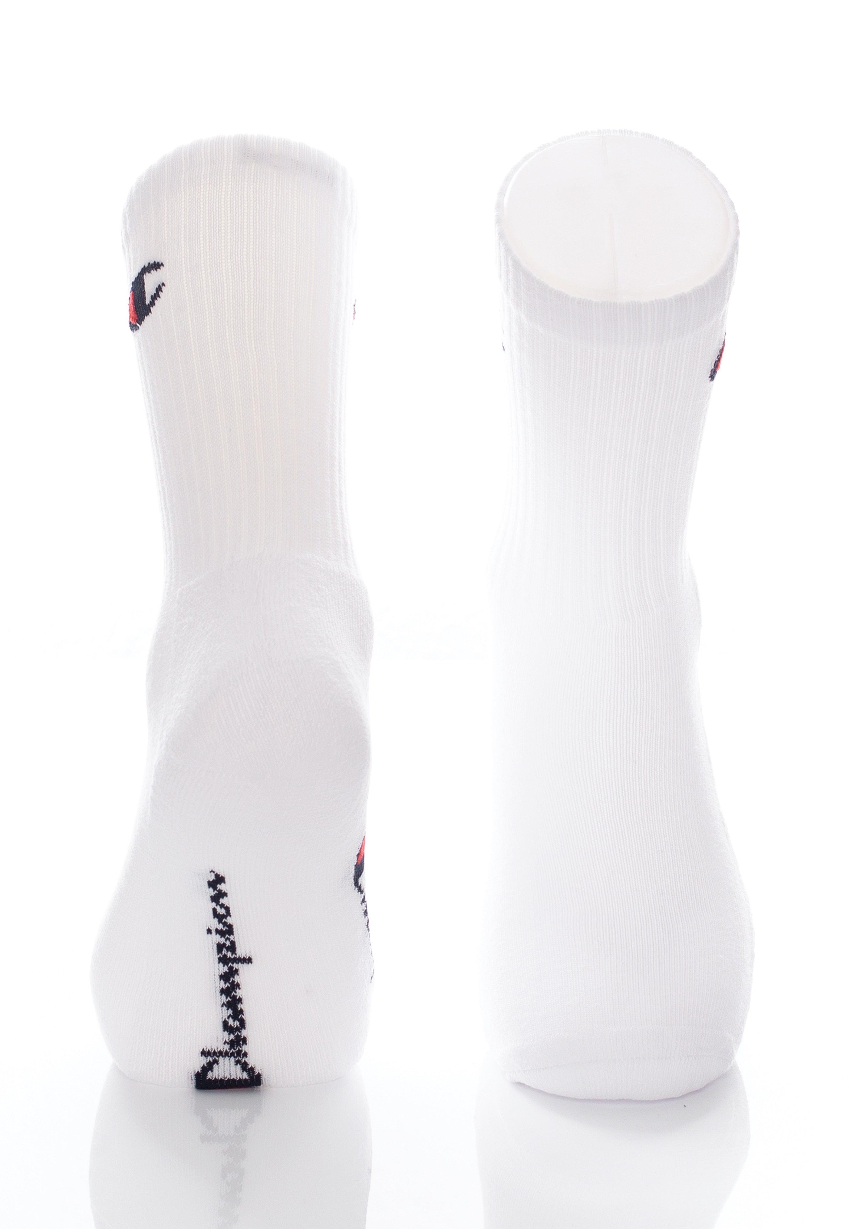 Champion - Crew Pack Of 3 WHT / WHT / WHT - Socks | Neutral-Image