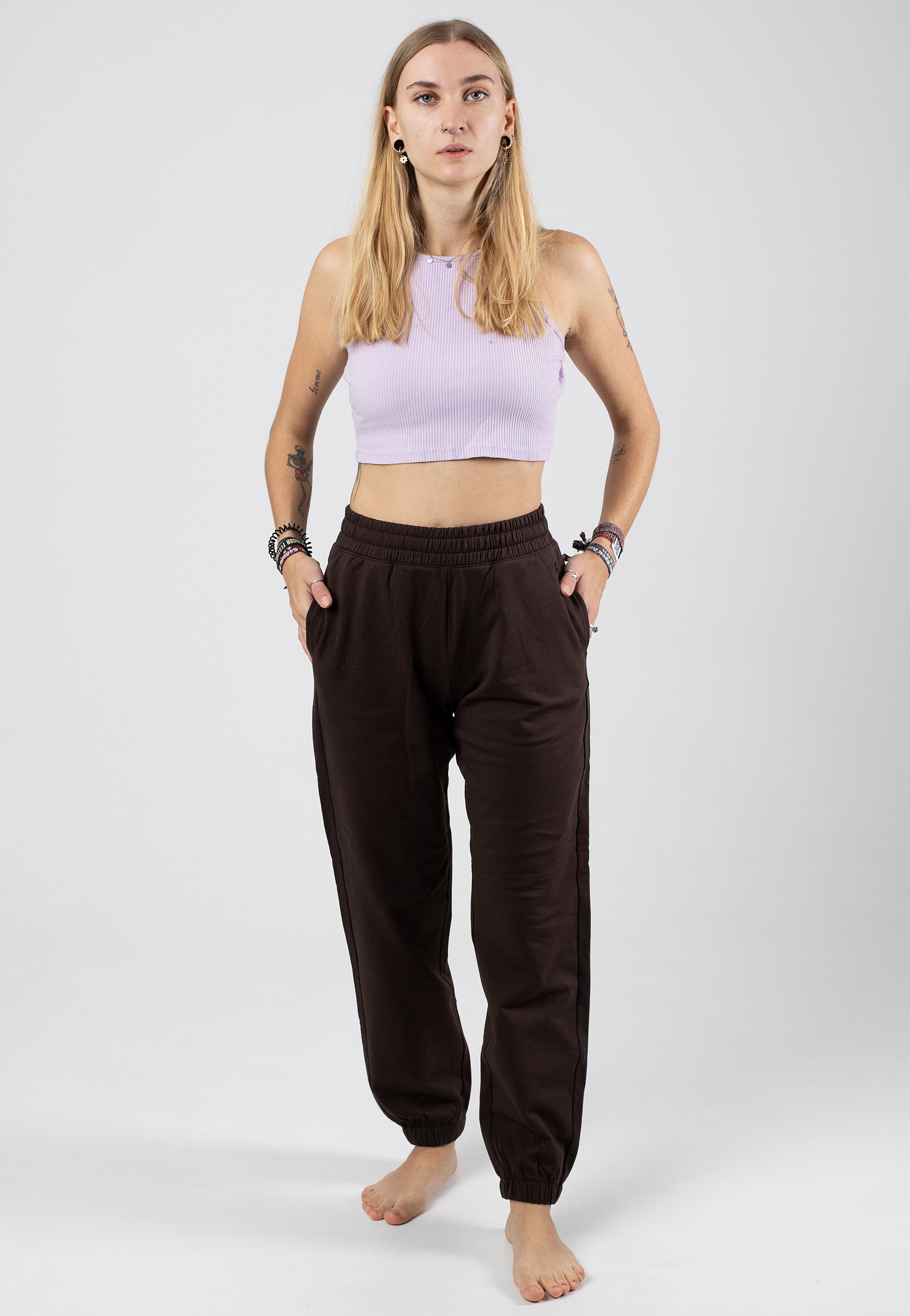 Champion - Elastic Cuff Java - Sweat Pants | Women-Image