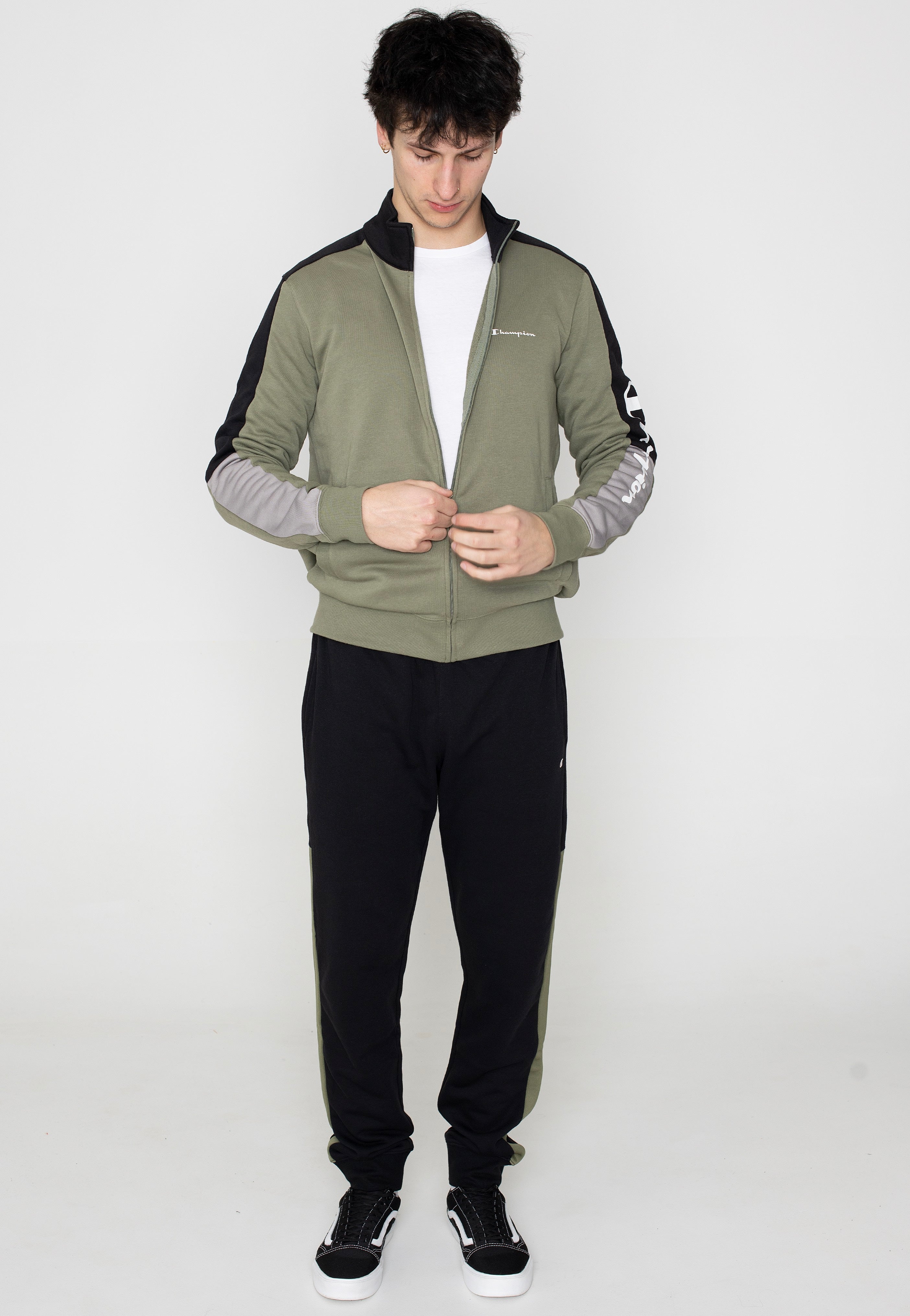 Champion - Full Zip Deep Lichen Green - Tracksuit | Men-Image