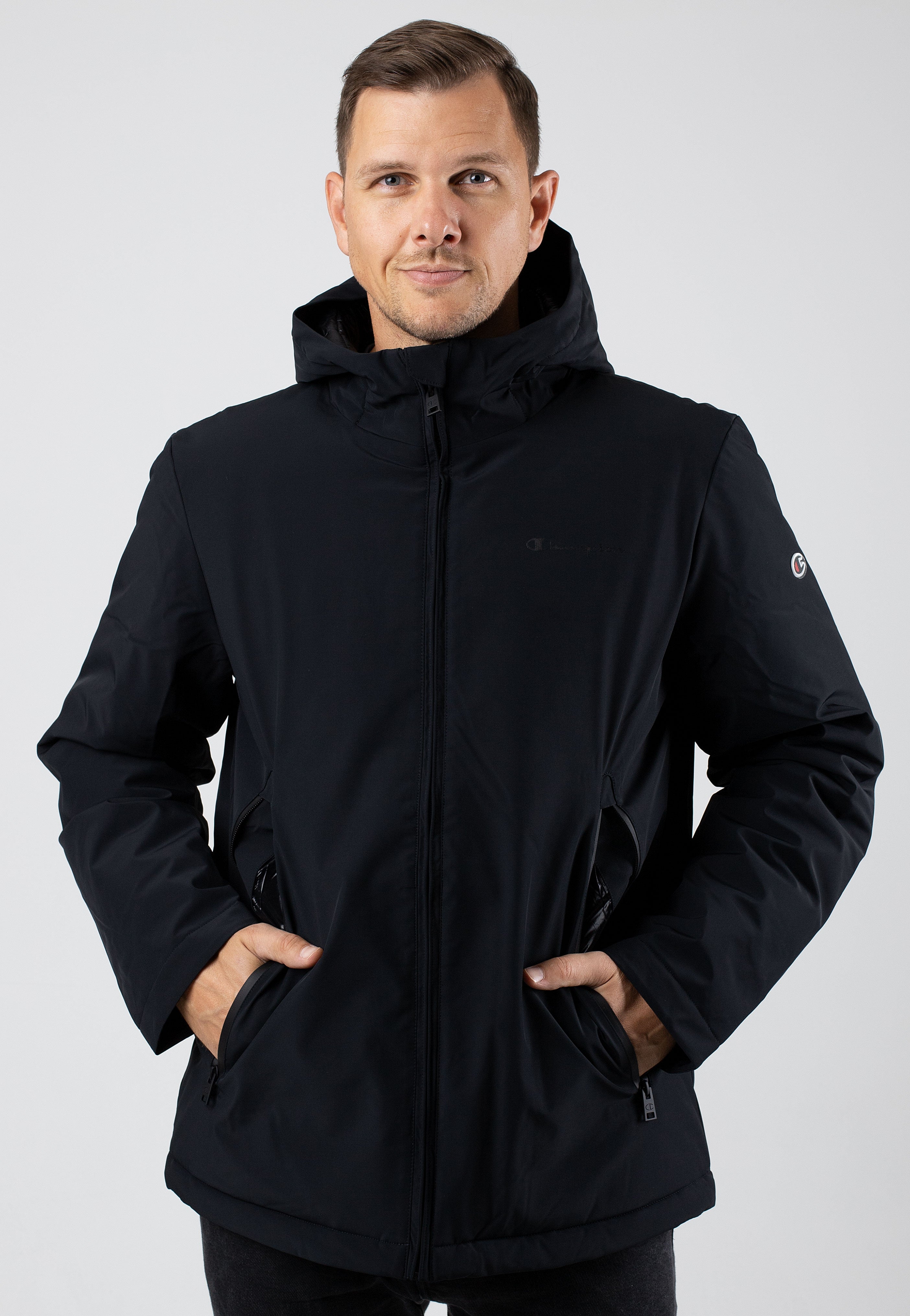 Champion - Hooded Black Beauty - Jacket | Men-Image
