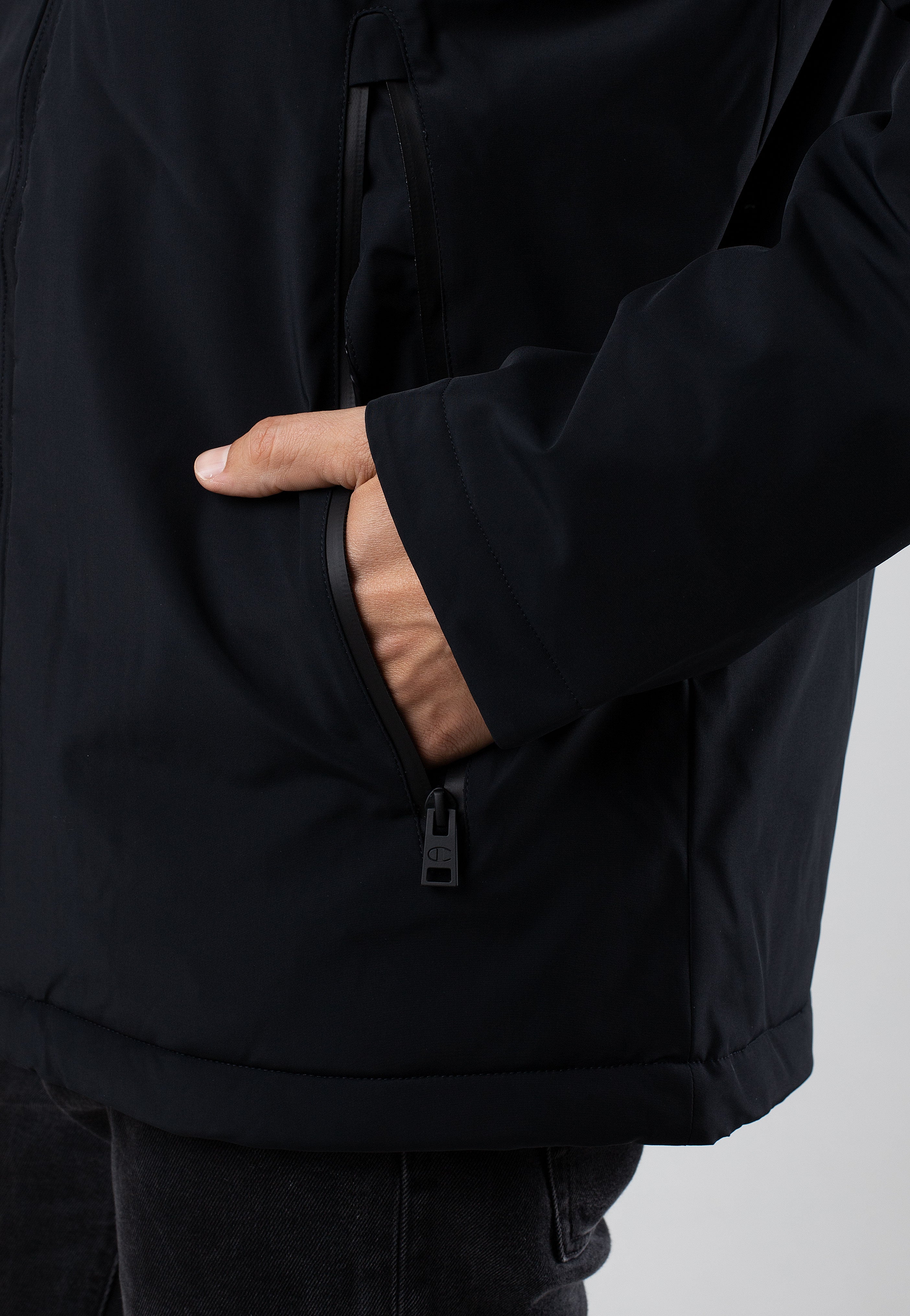 Champion - Hooded Black Beauty - Jacket | Men-Image