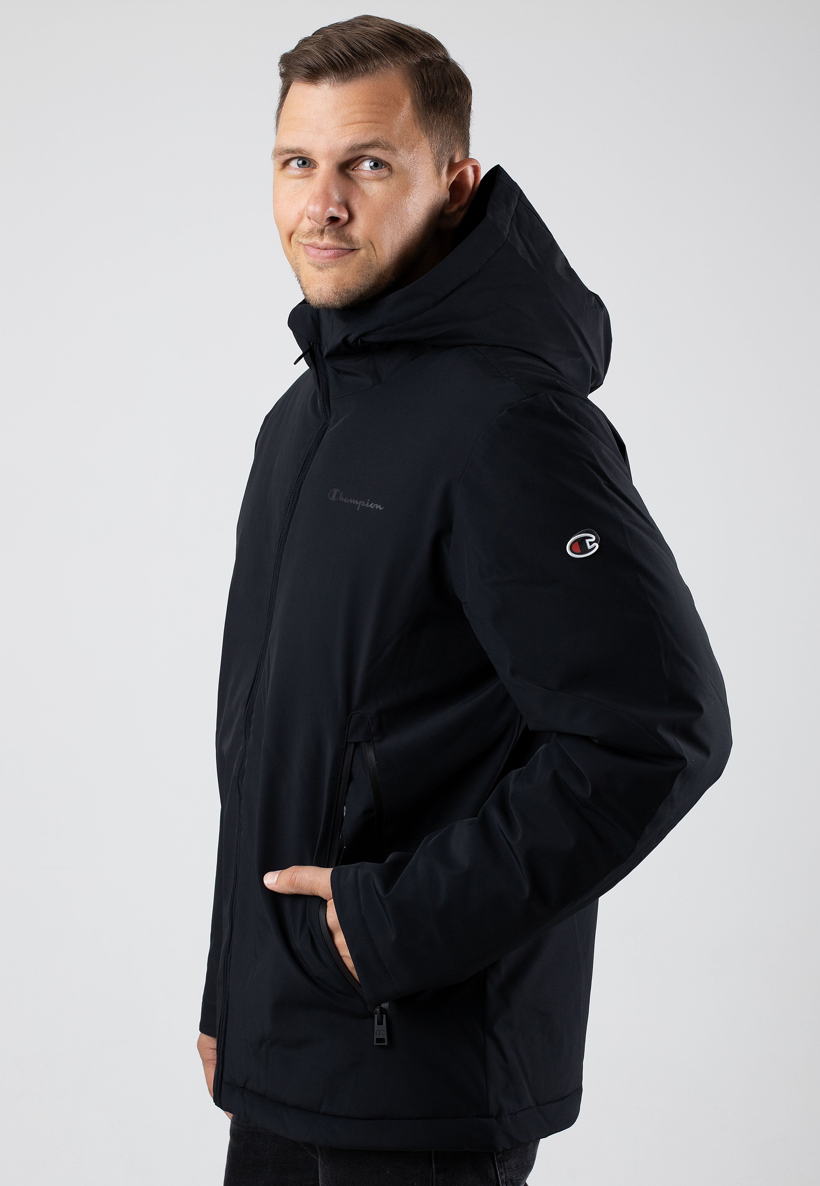 Champion - Hooded Black Beauty - Jacket | Men-Image