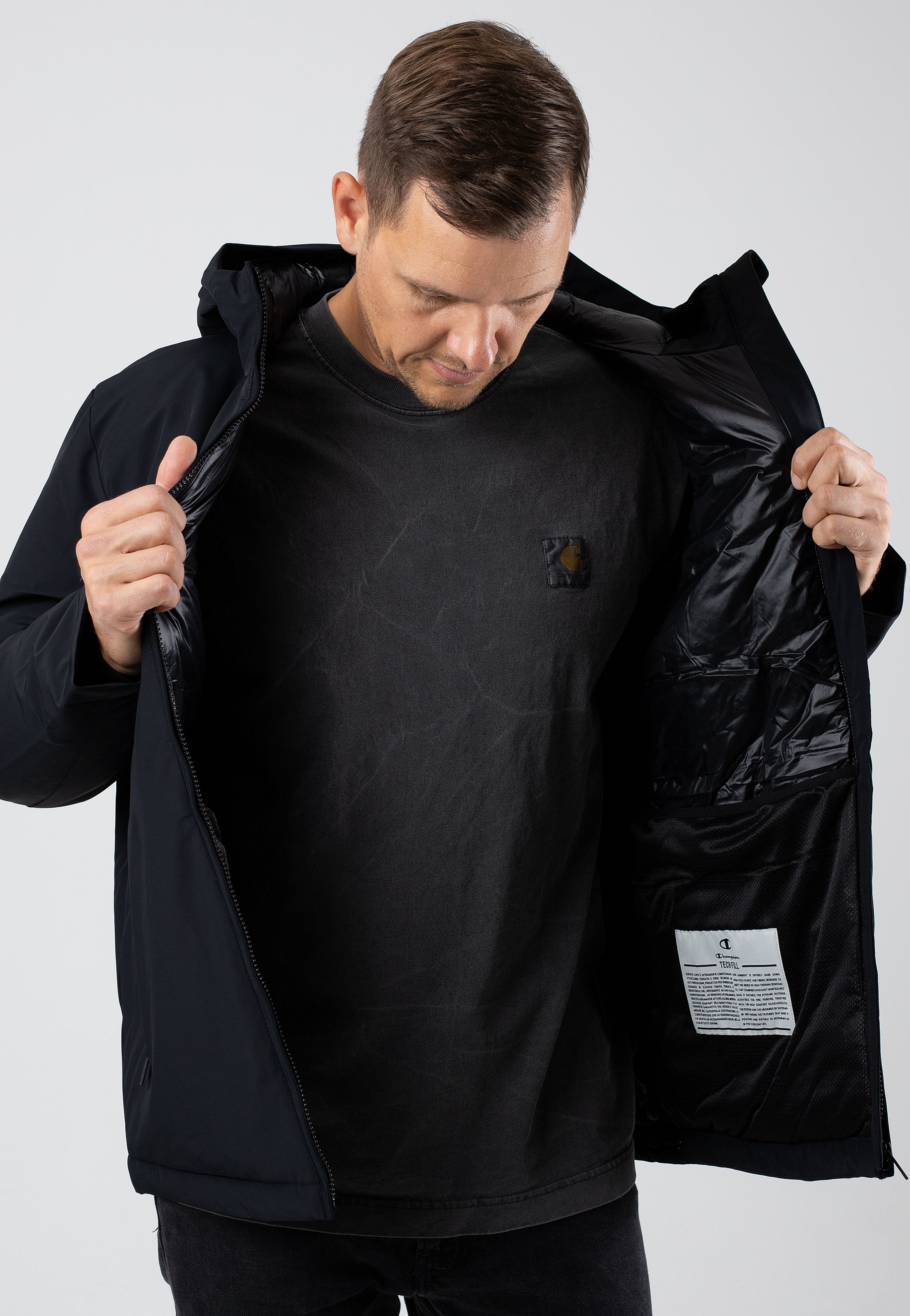 Champion - Hooded Black Beauty - Jacket | Men-Image