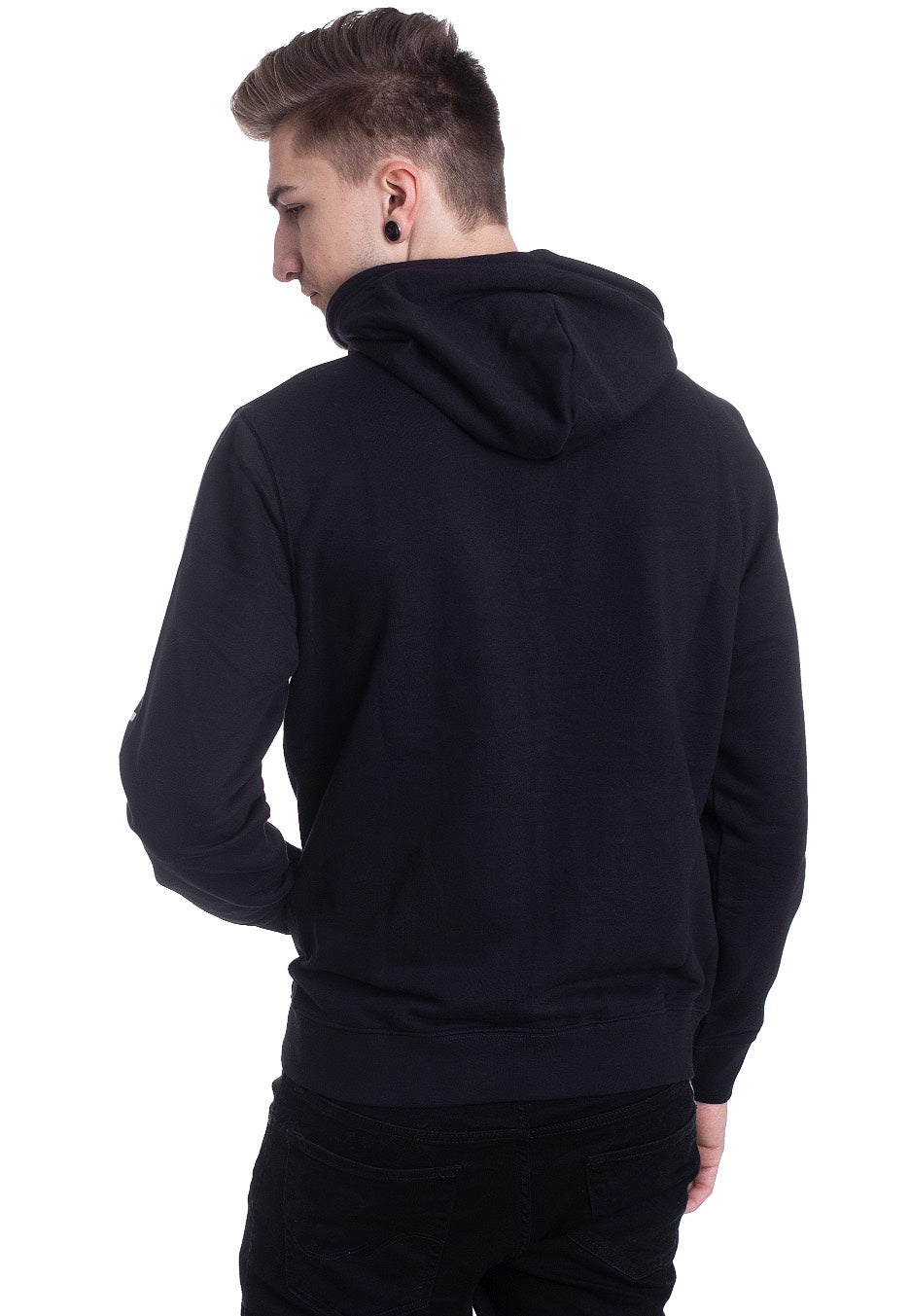 Champion - Hooded Full Zip Black - Zipper | Men-Image