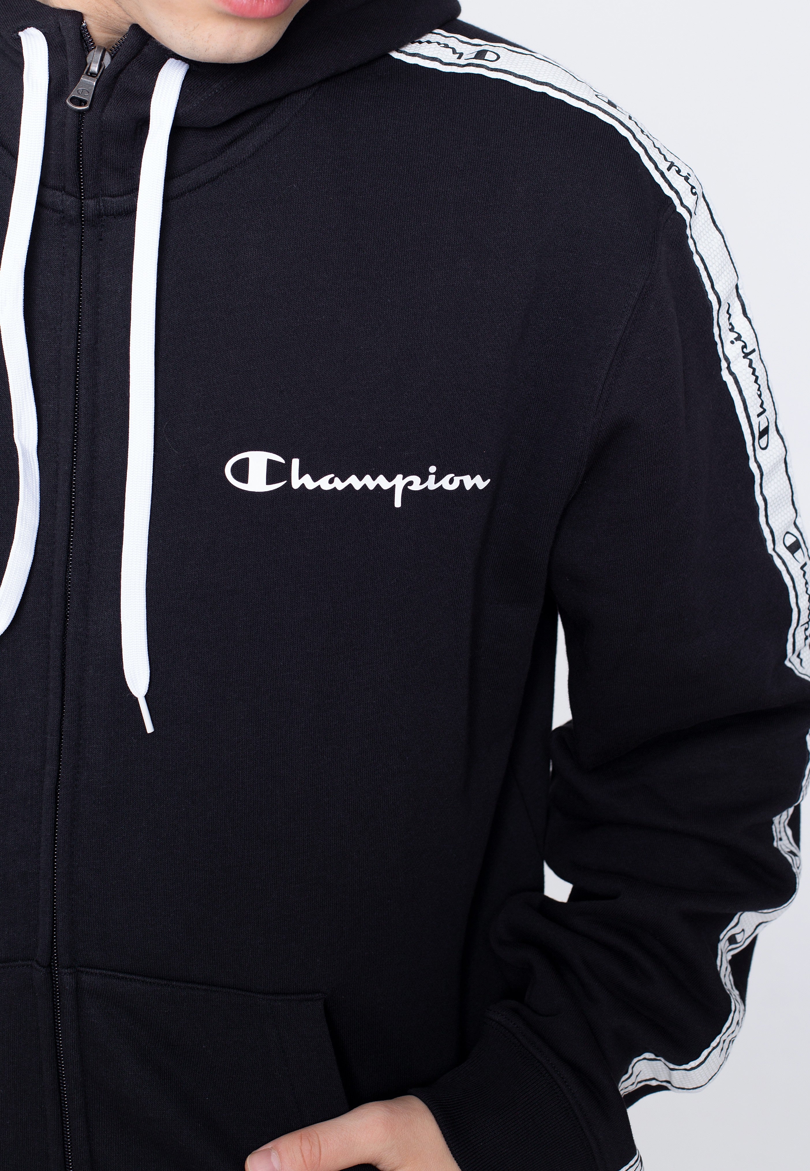 Champion - Hooded Full Zip NBK - Zipper | Men-Image