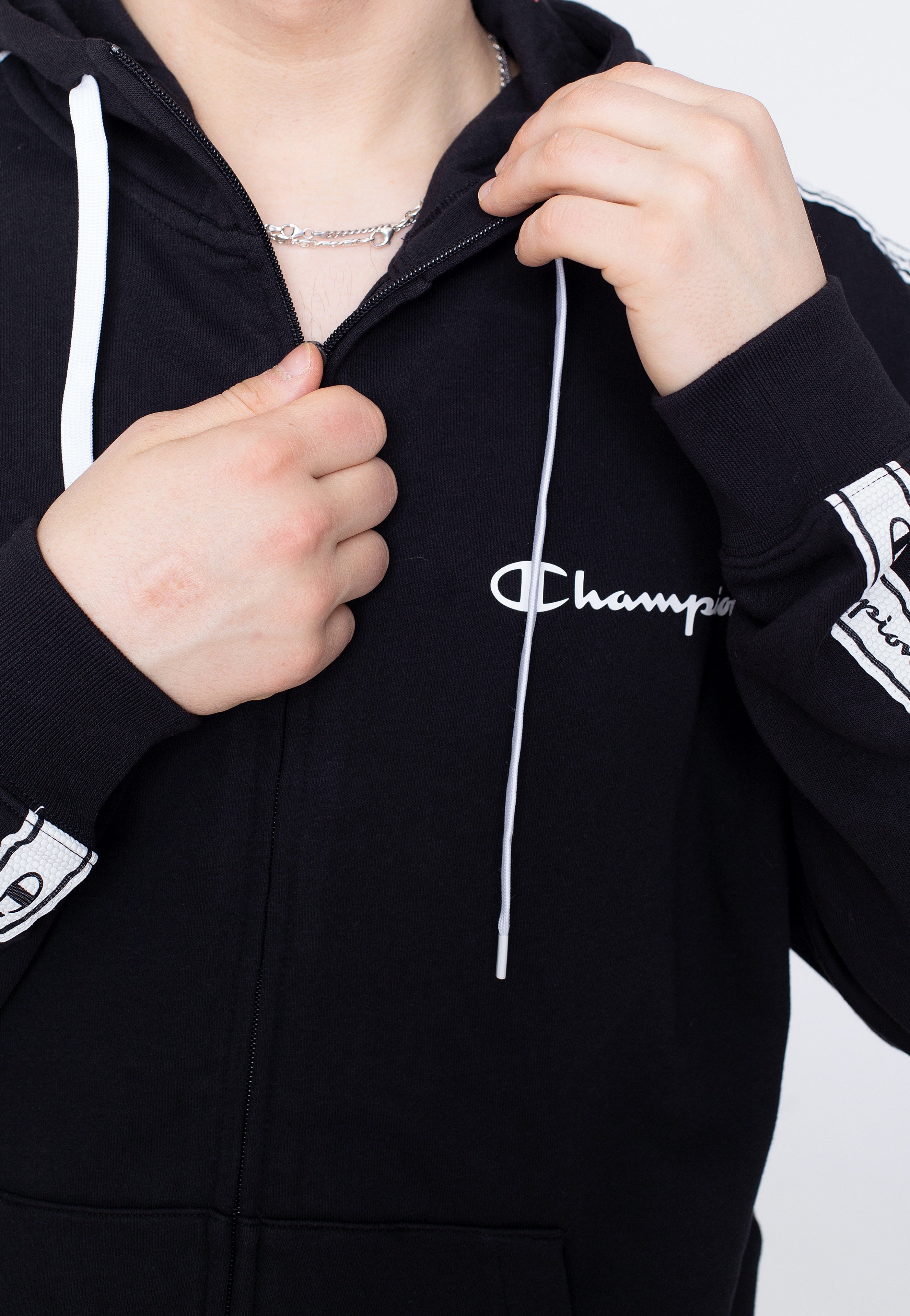 Champion - Hooded Full Zip NBK - Zipper | Men-Image