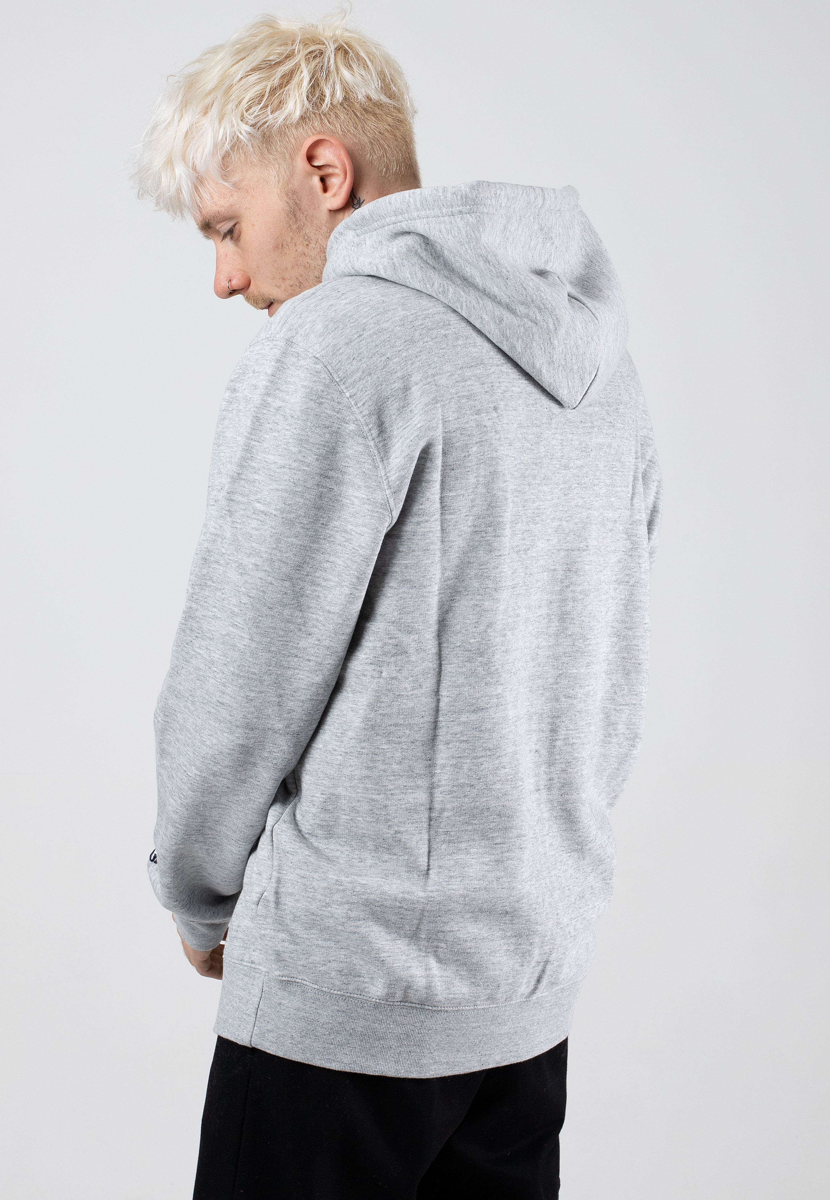 Champion - Hooded Full Zip New Oxford/Grey Melange - Zipper | Men-Image