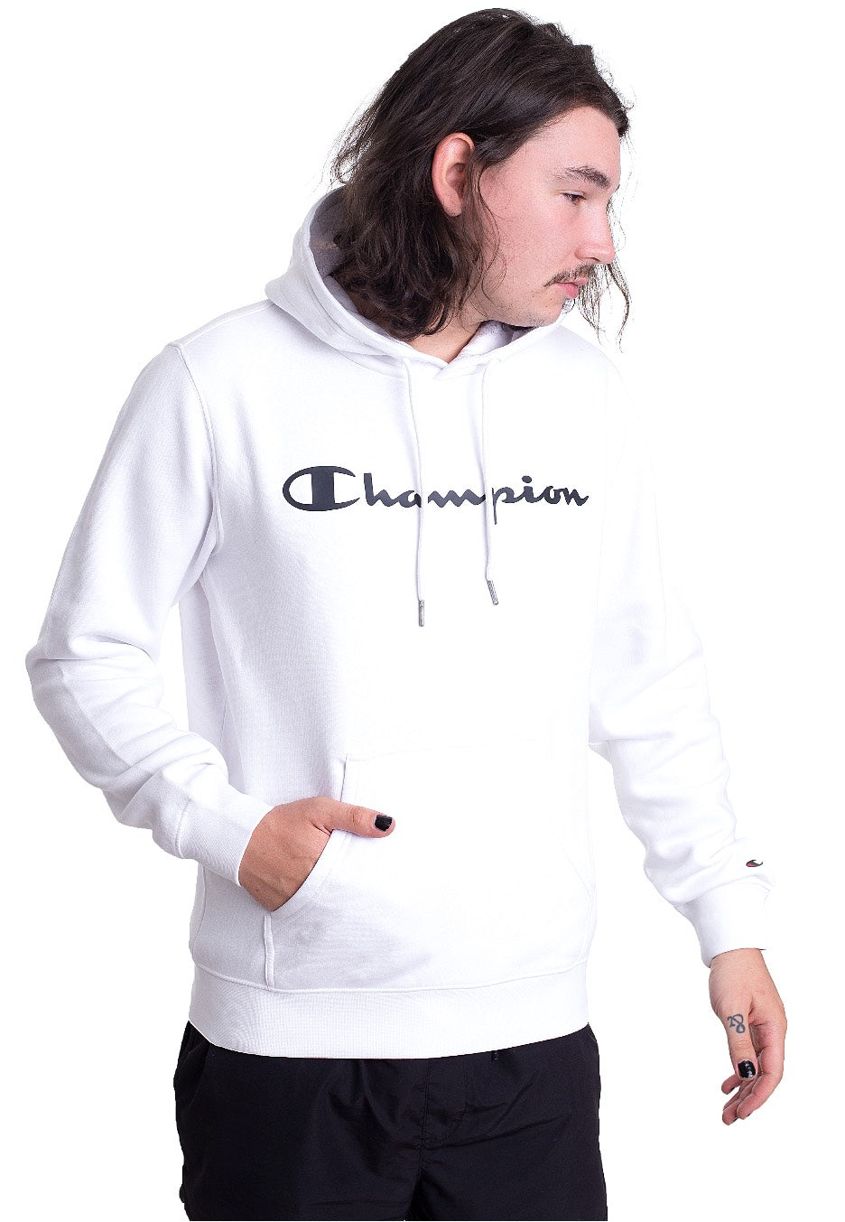 Champion - Hooded WHT - Hoodie | Men-Image