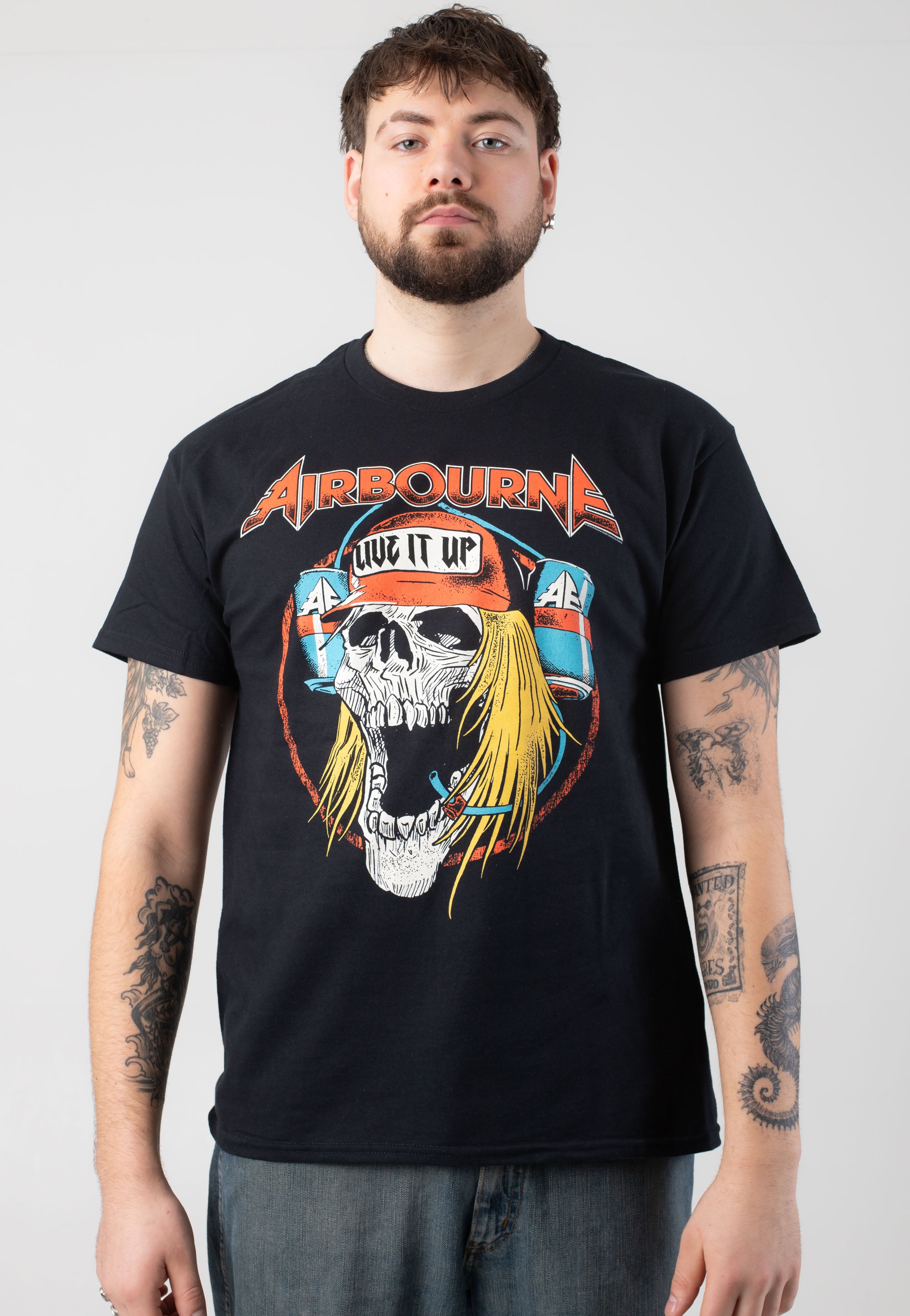 Airbourne - Live It Up - T-Shirt | Men-Image