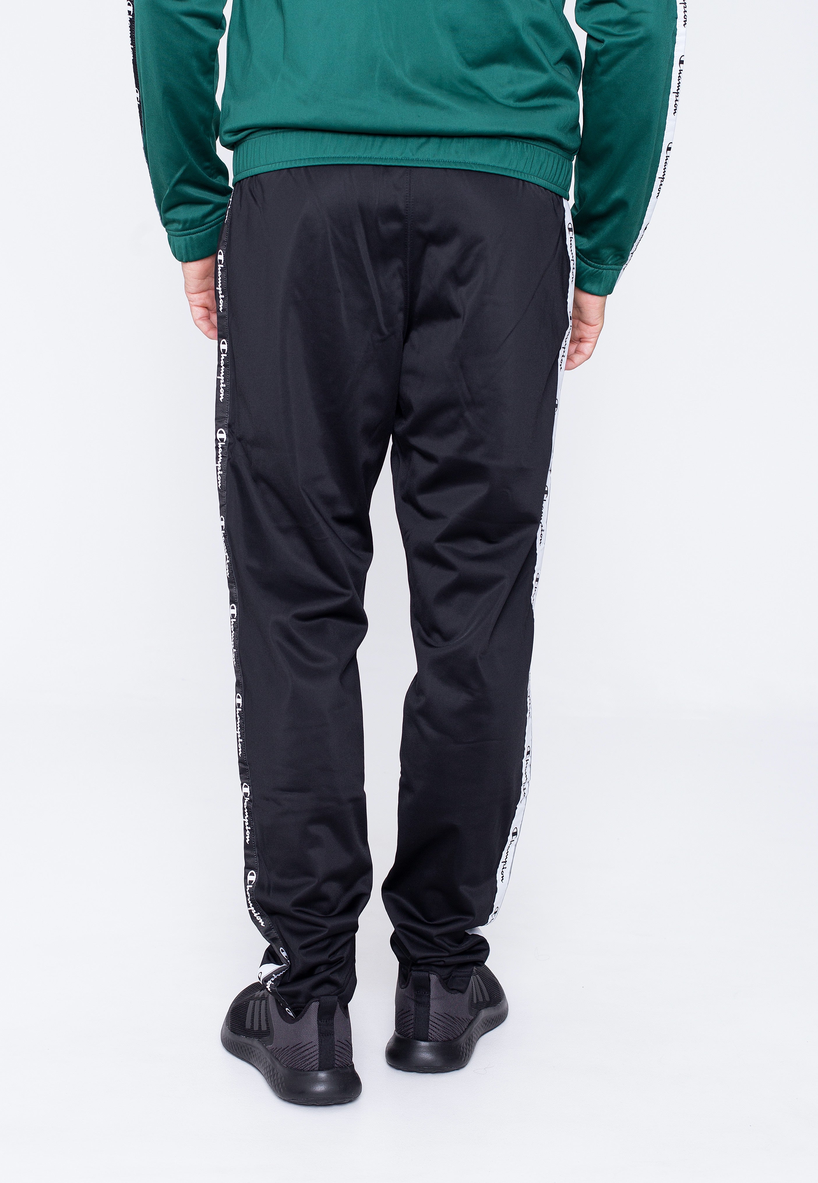 Champion - Poly Warpknit Small Logo HLG/NBK/NBK - Tracksuit | Men-Image