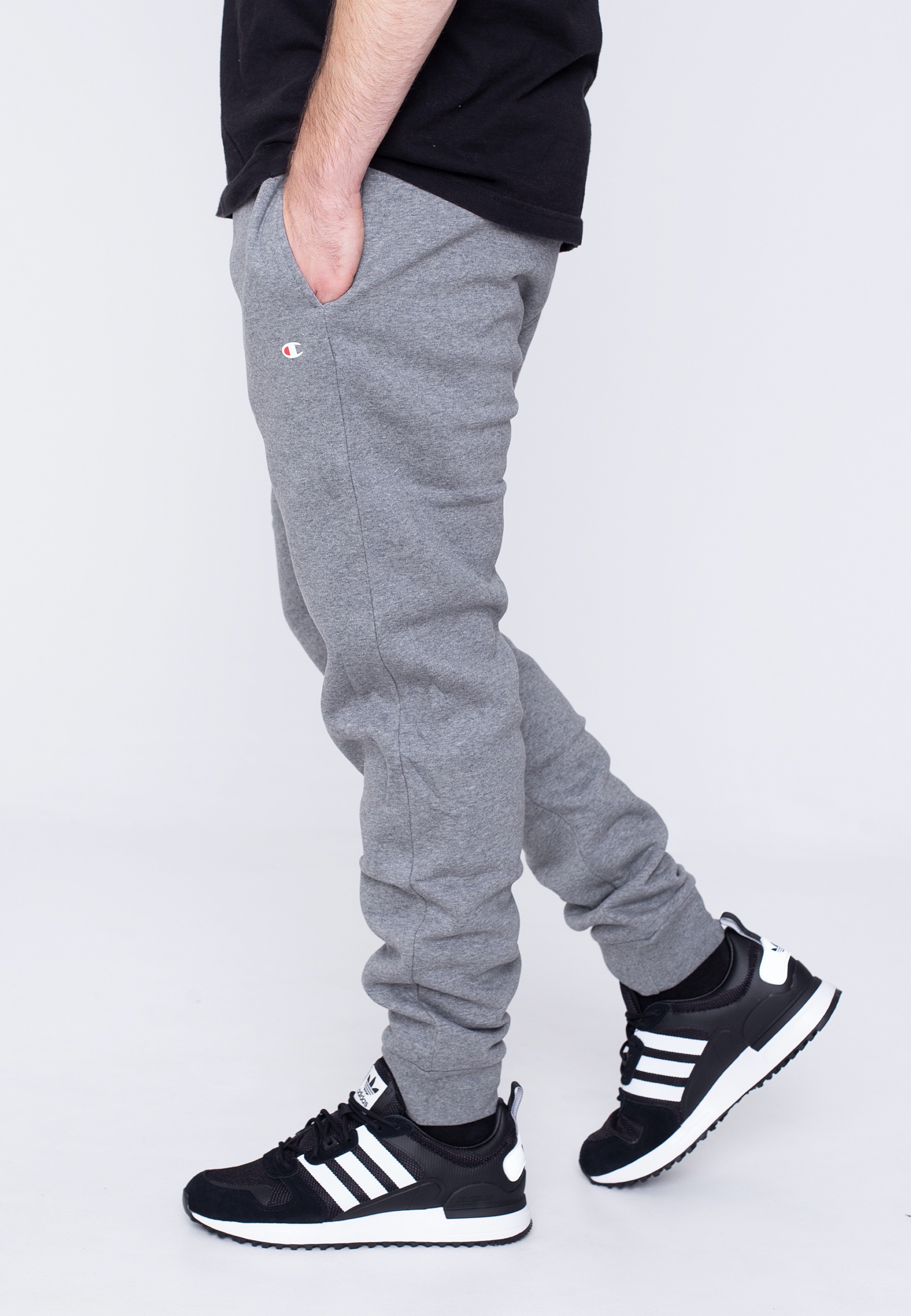 Champion - Rib Cuff Letter Logo NGAM - Sweat Pants | Men-Image