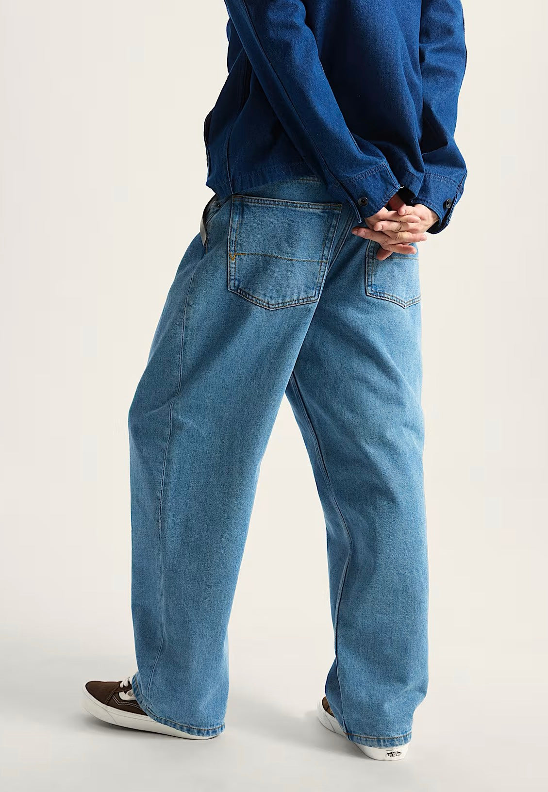 Vans - Check-5 Baggy Stonewash/Blue - Jeans | Men-Image