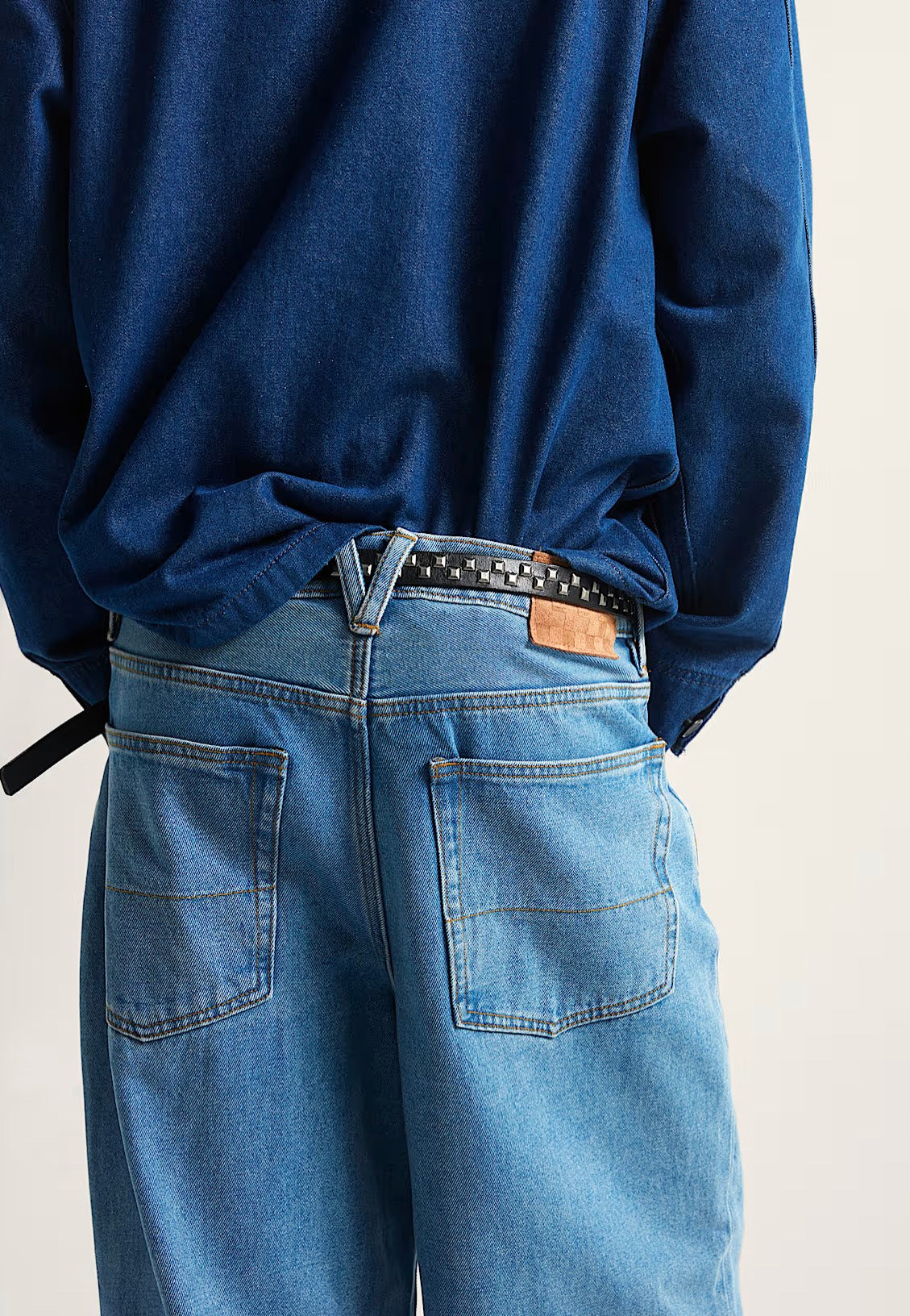 Vans - Check-5 Baggy Stonewash/Blue - Jeans | Men-Image