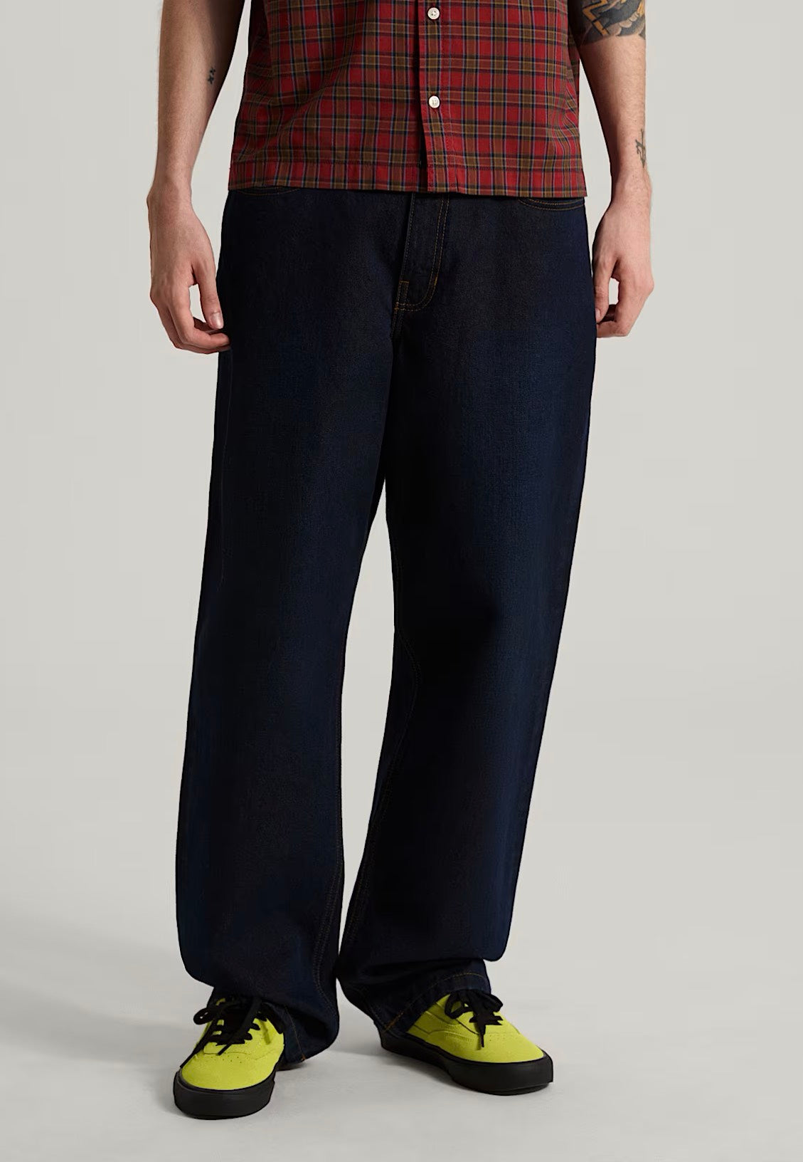 Vans Check-5 Loose Denim Dark Rinse Jeans | Men-Image