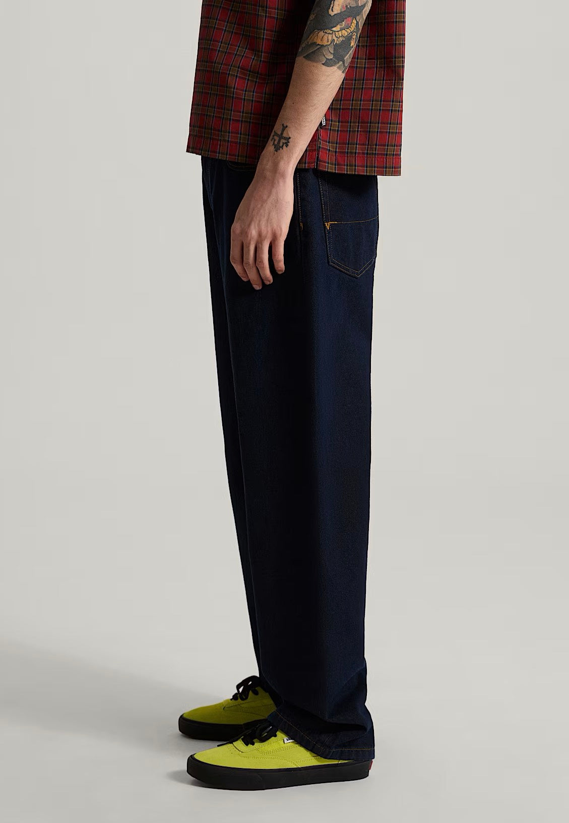 Vans Check-5 Loose Denim Dark Rinse Jeans | Men-Image