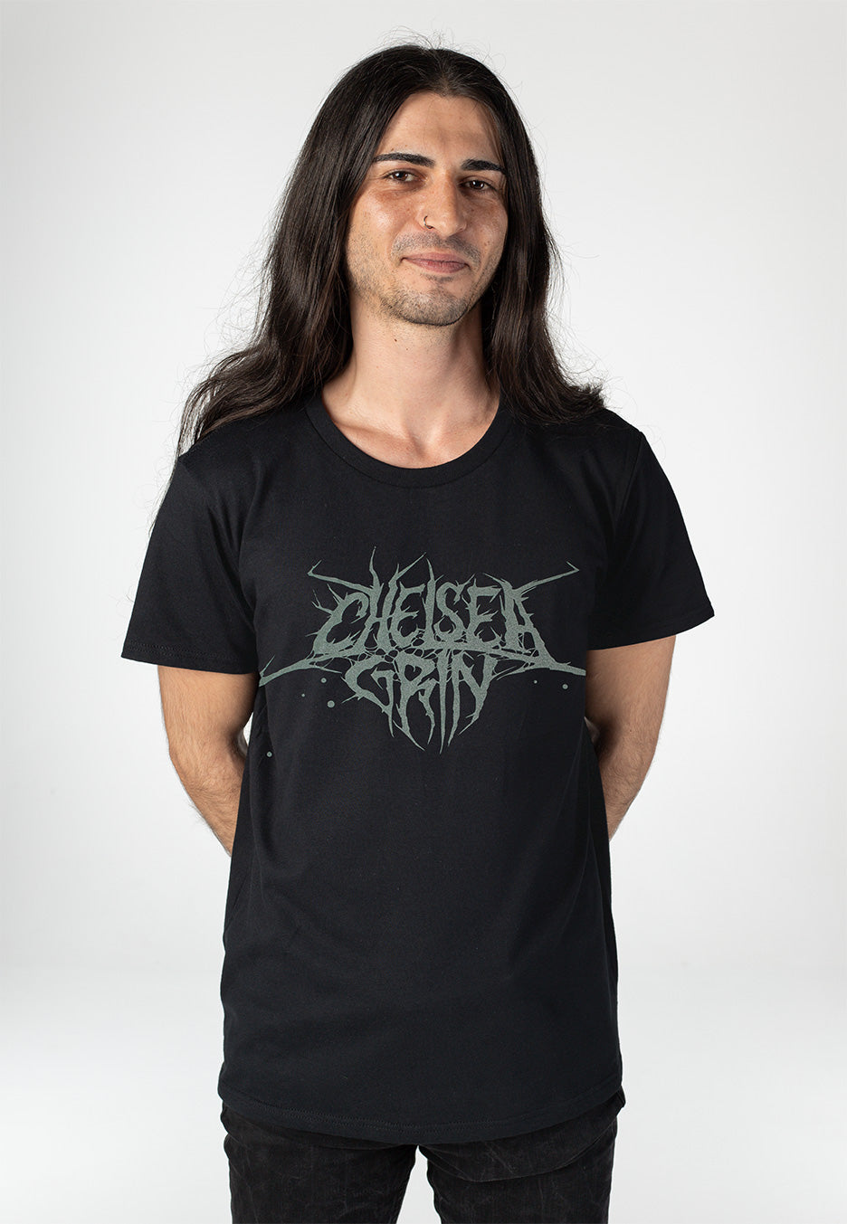 Chelsea Grin Lying Dead With Flowers T-Shirt | Men-Image