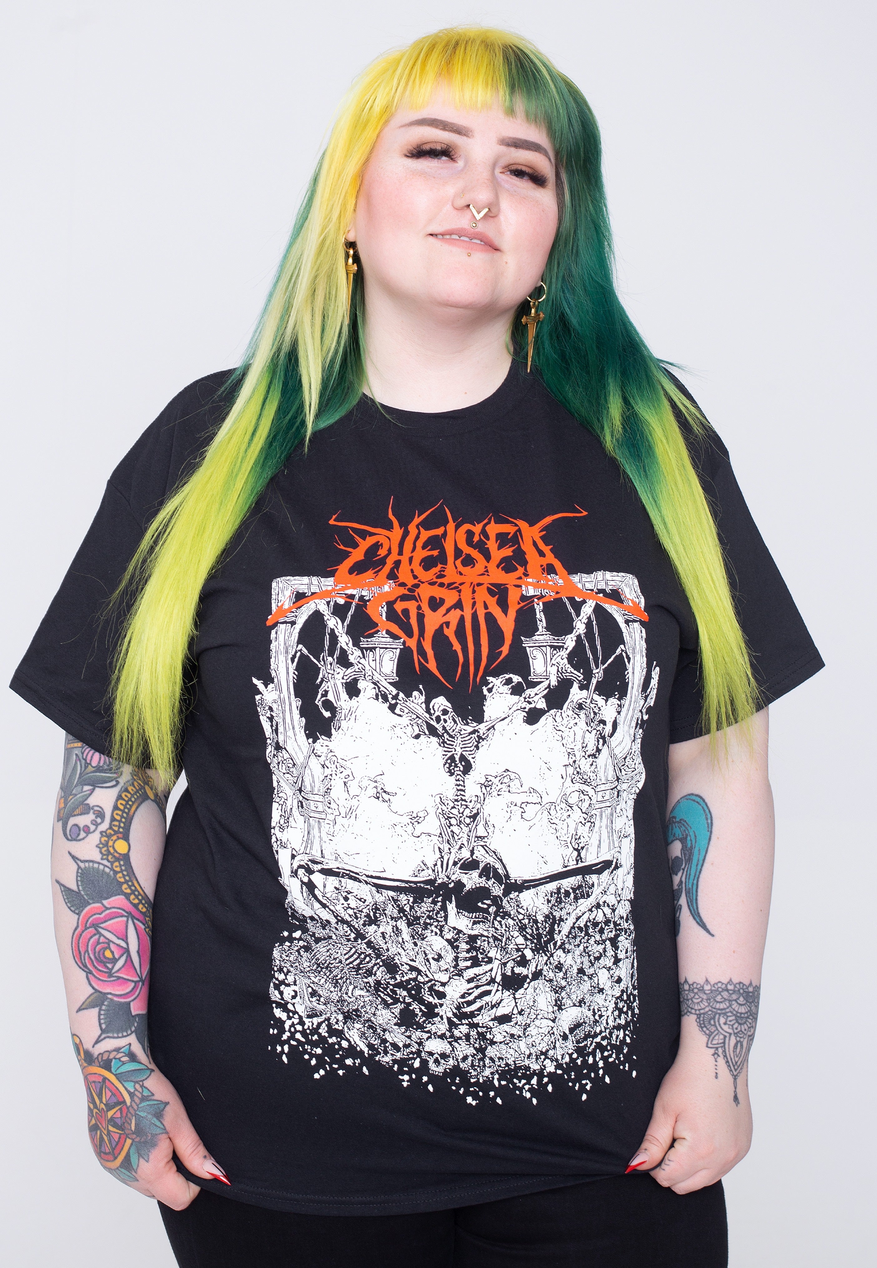 Chelsea Grin Skeleton Inferno - T-Shirt | Impericon