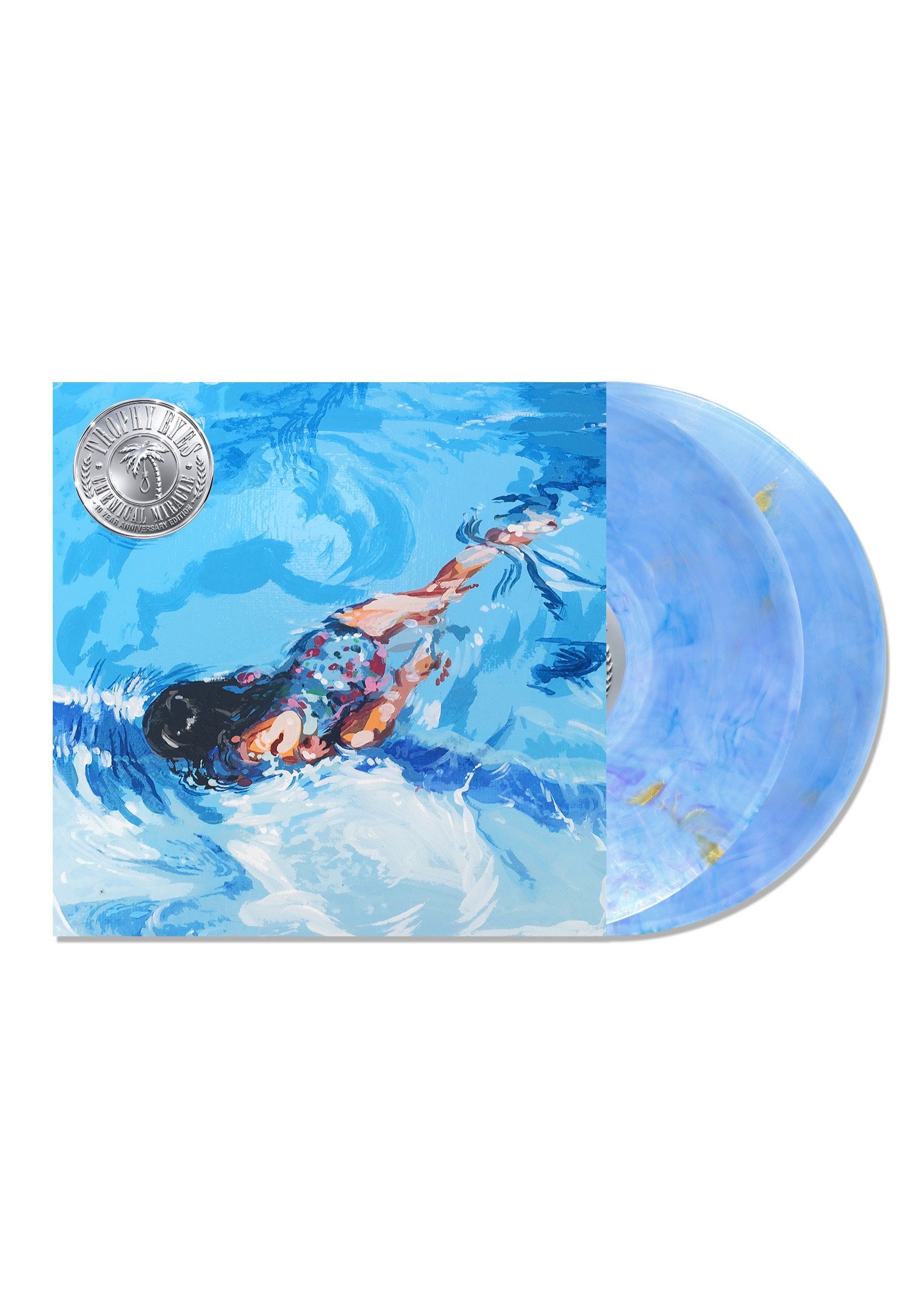 Trophy Eyes Chemical Miracle 10 Year Anniversary Edition Chlorine Bland Colored 2 Vinyl | Neutral-Image