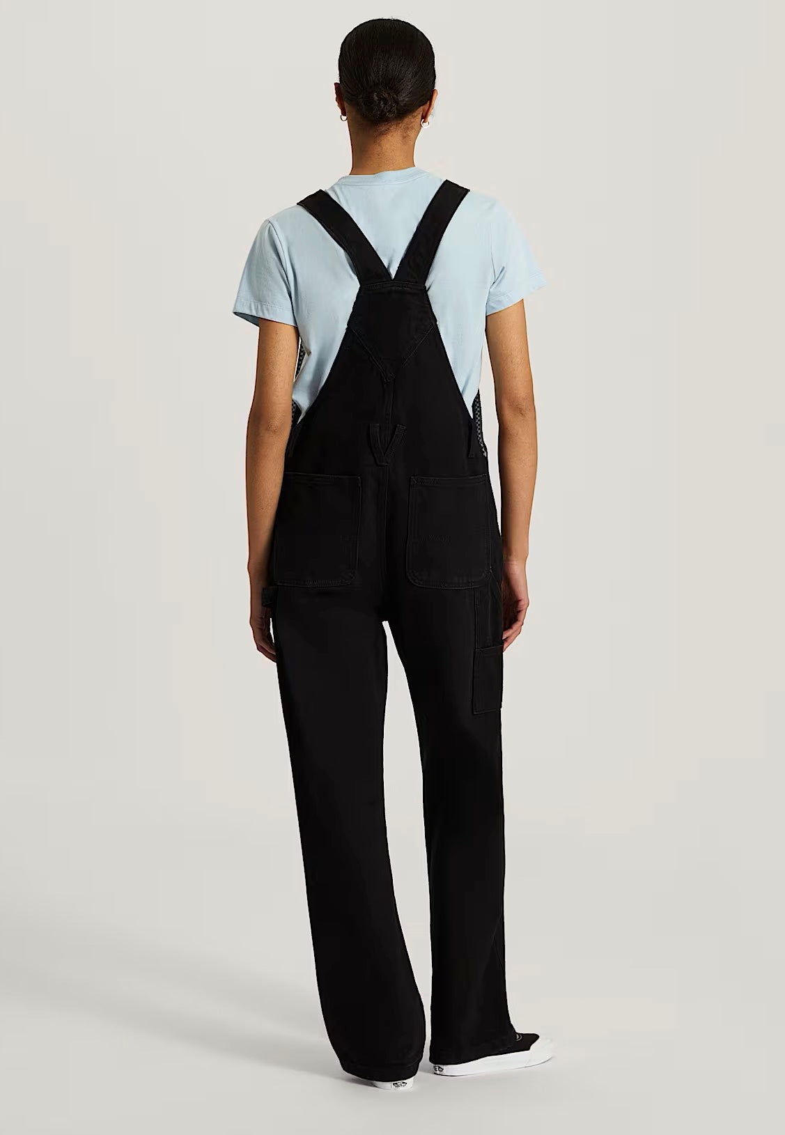 Vans - Chore Denim Overall Black Rinse - Pants | Women-Image
